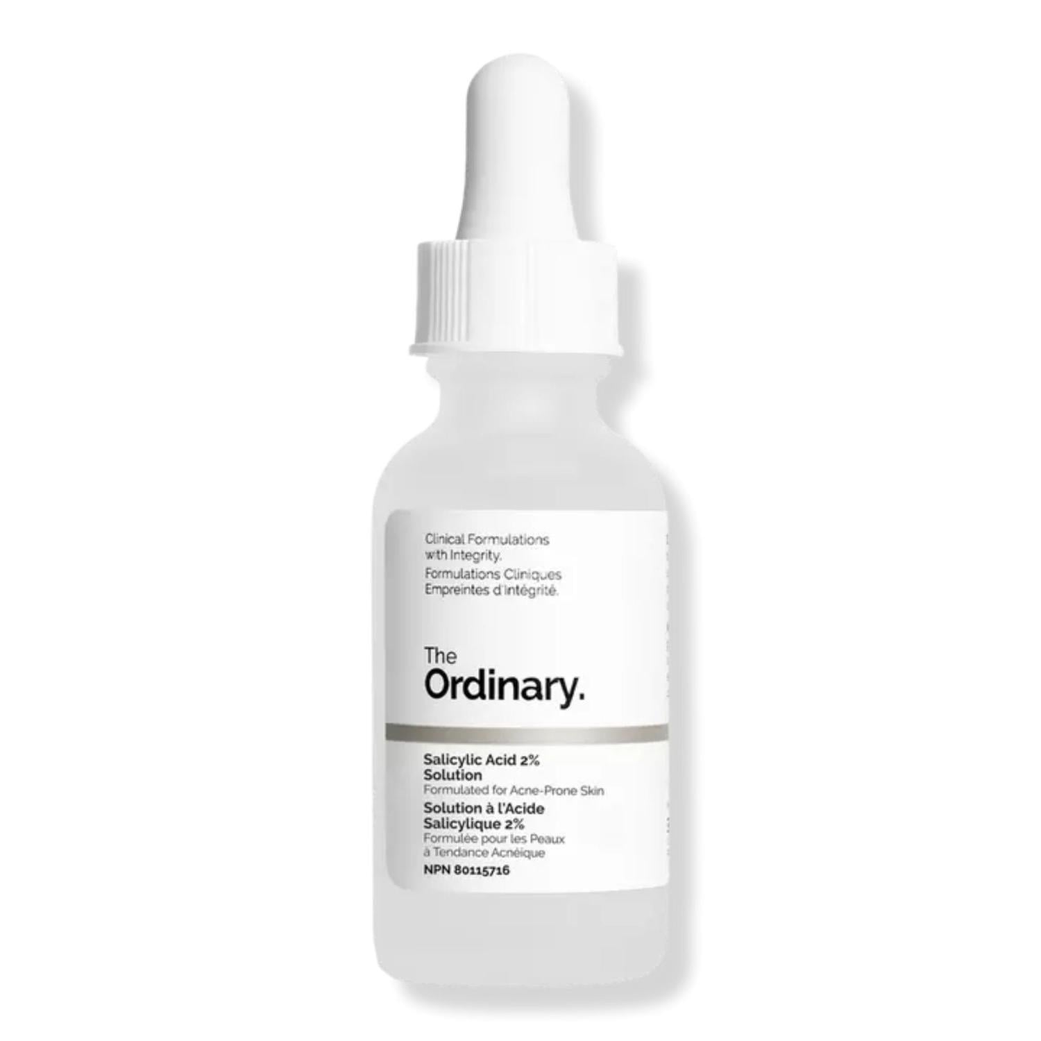 SOLUCIÓN DE ÁCIDO SALICÍLICO AL 2% THE ORDINARY - 30 ML - 1
