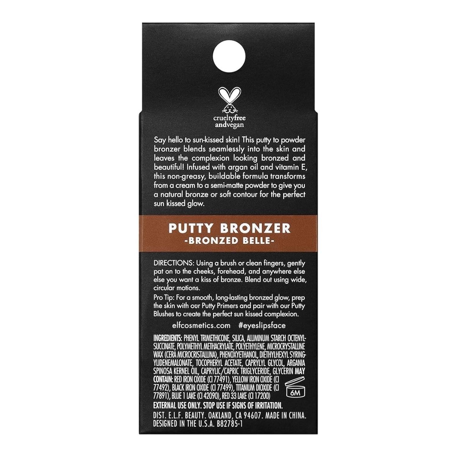 CREMA BRONCEADORA E.L.F. PUTTY BRONZER - BRONZED BELLE - 2