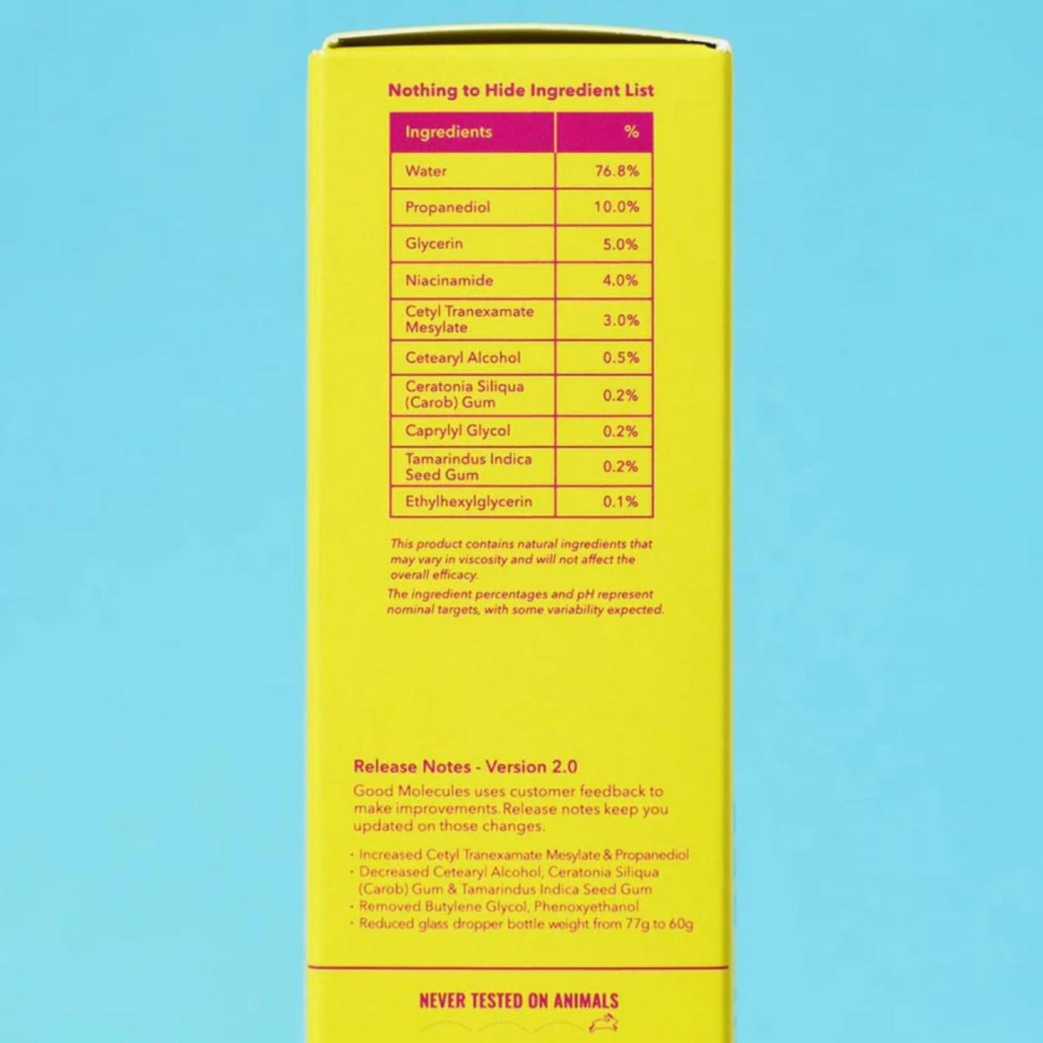SUERO CORRECTOR DE DECOLORACIÓN GOOD MOLECULES - 30 ML - 4