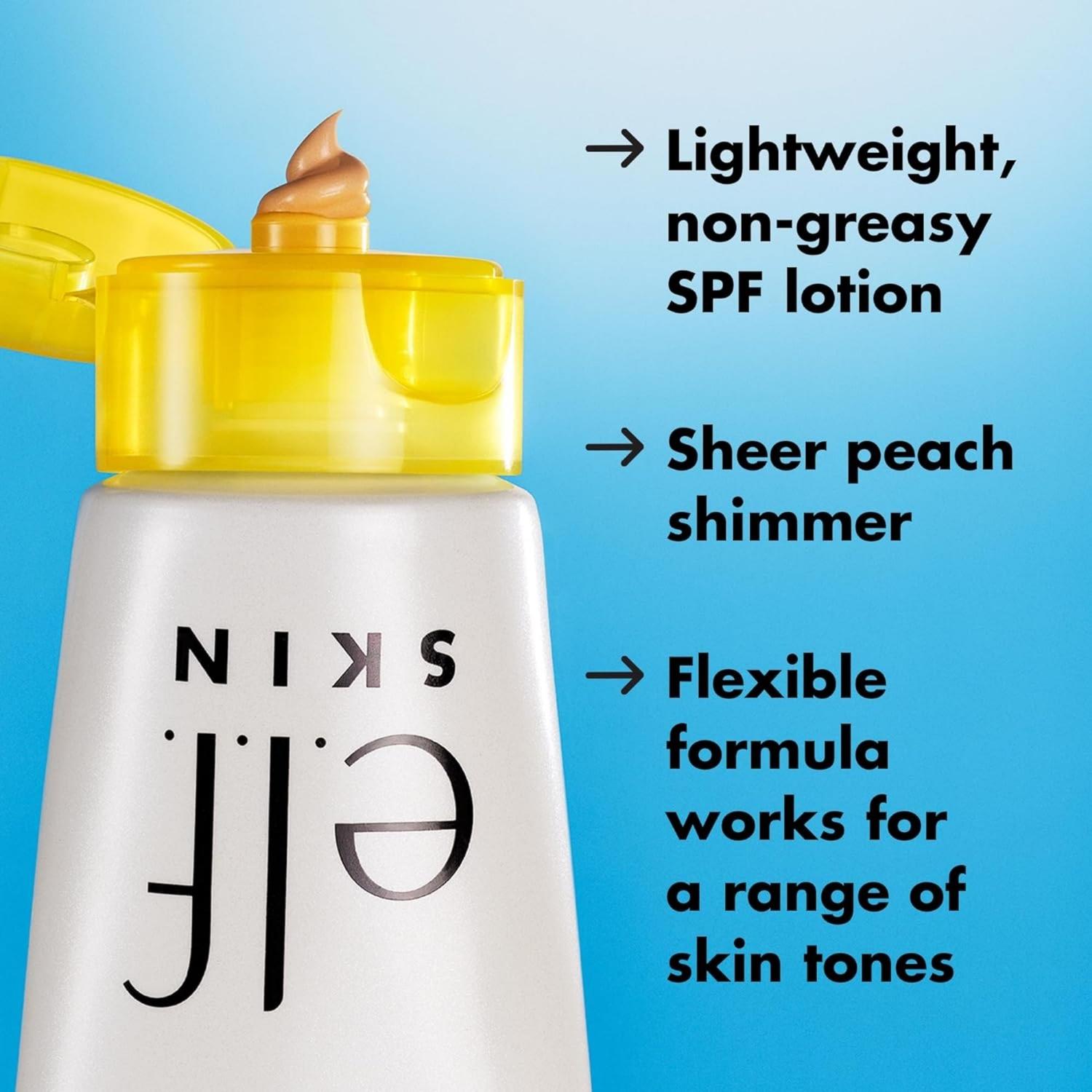 PROTECTOR SOLAR Y PRIMER E.L.F. SPF 30 - SUNBEAM - 4