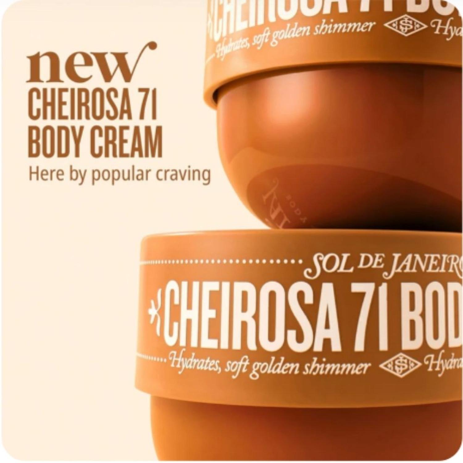 CREMA CORPORAL SOL DE JANEIRO CHEIROSA 71 - 240 ML - 8