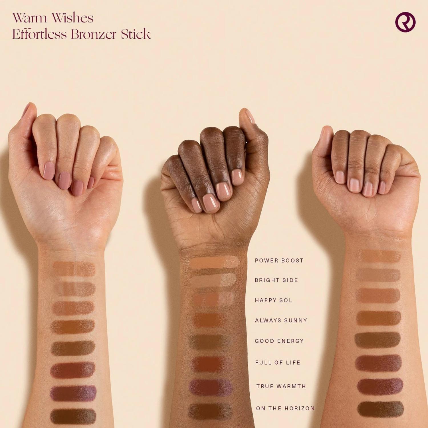 BARRA BRONCEADORA RARE BEAUTY WARM WISHES EFFORTLESS STICK - ALWAYS SUNNY - 3