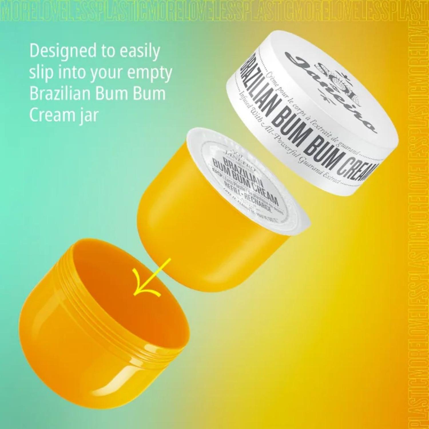 REFILL CREMA SOL DE JANEIRO BRAZILIAN BUM BUM - 240 ML - 3