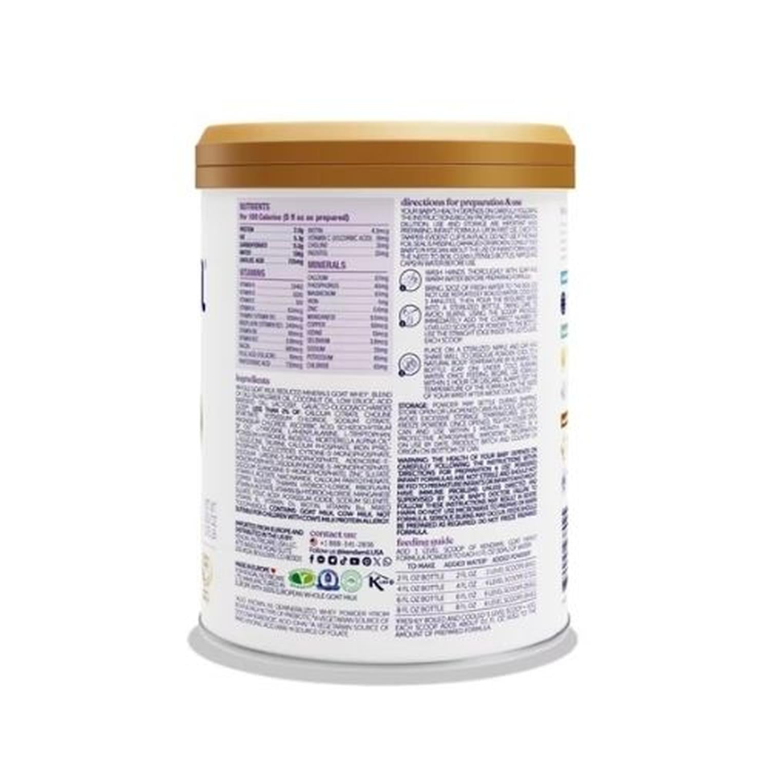 FÓRMULA INFANTIL EN POLVO KENDAMIL LECHE DE CABRA CON OMEGA 3-DHA - 829 G - 3