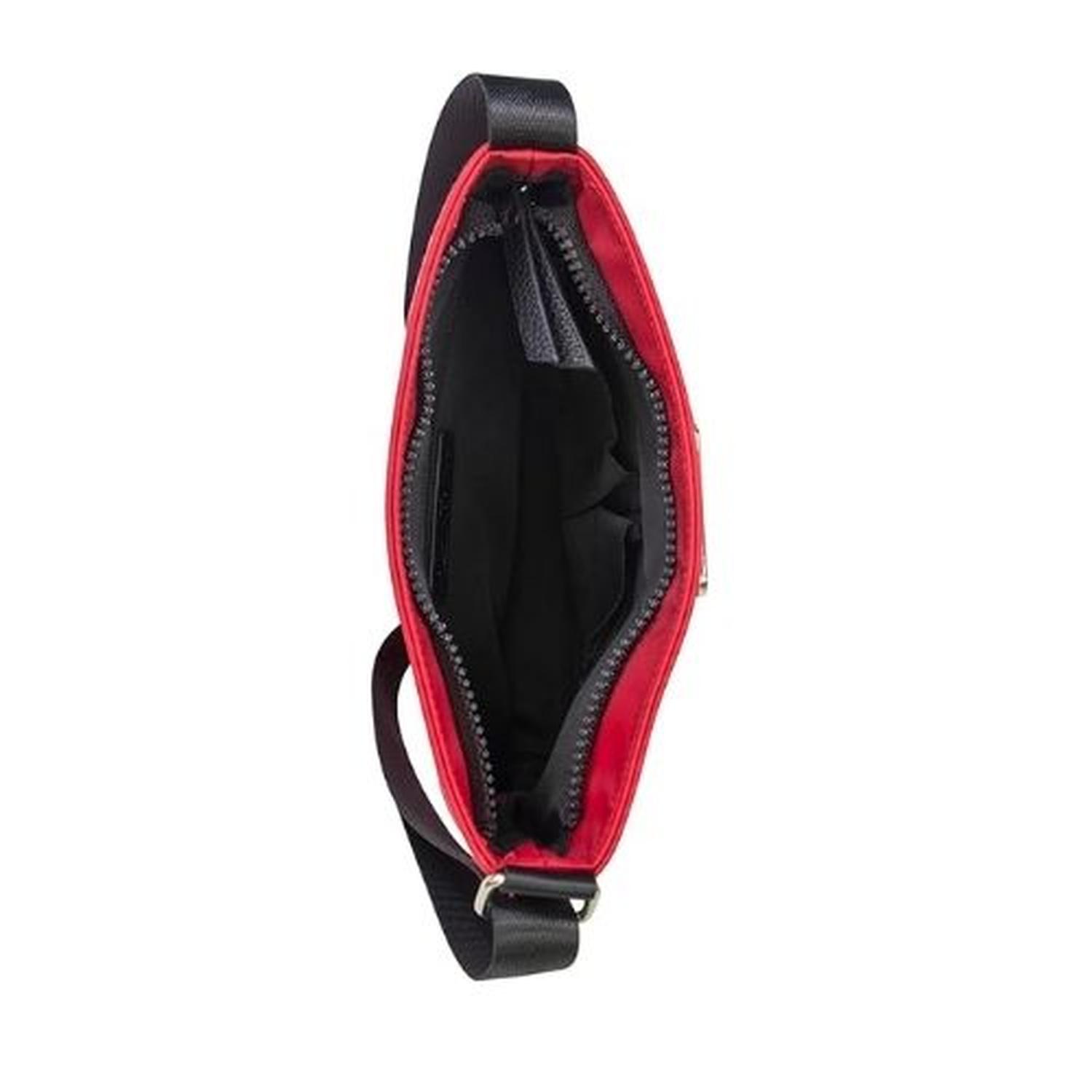 CARTERA CROSSBODY NAUTICA DIVER NYLON - ROJO - 3