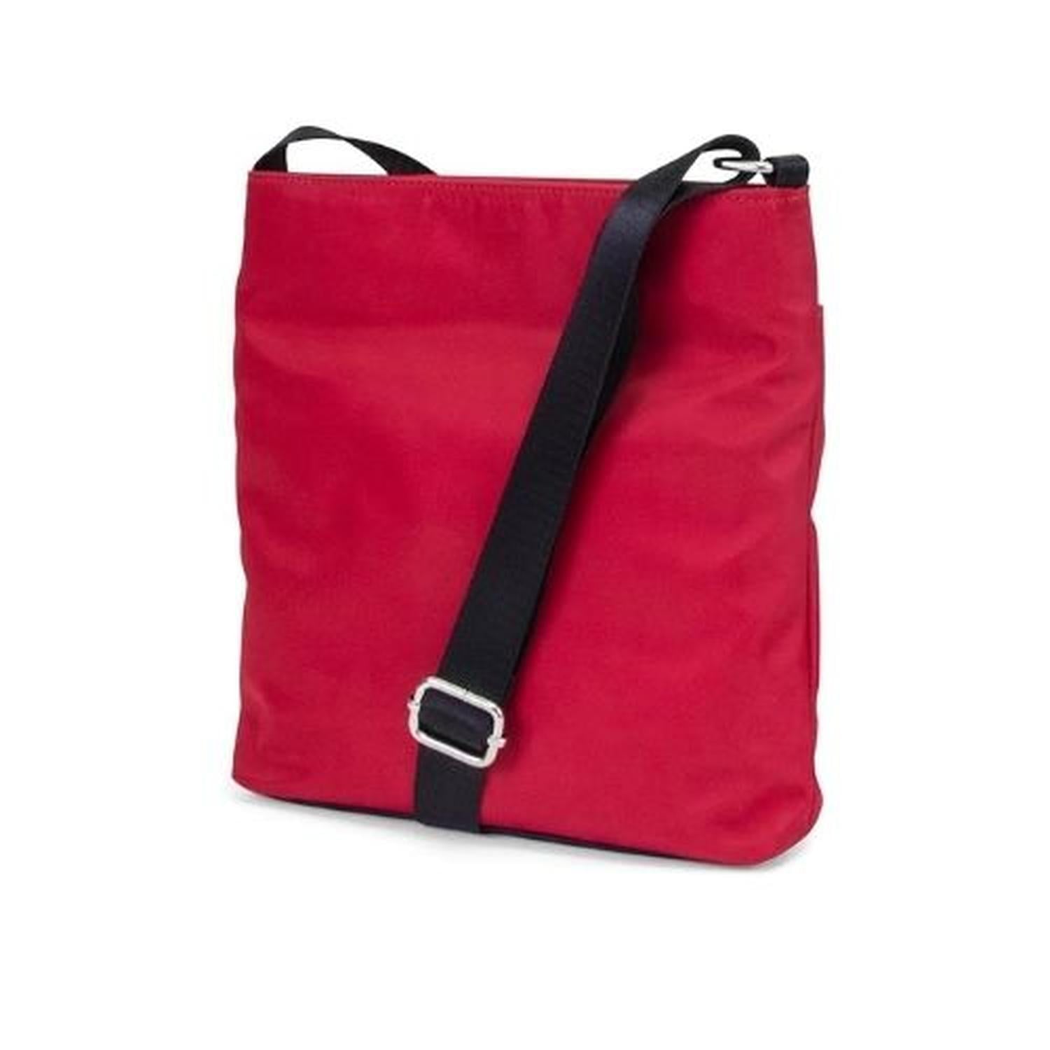 CARTERA CROSSBODY NAUTICA DIVER NYLON - ROJO - 4
