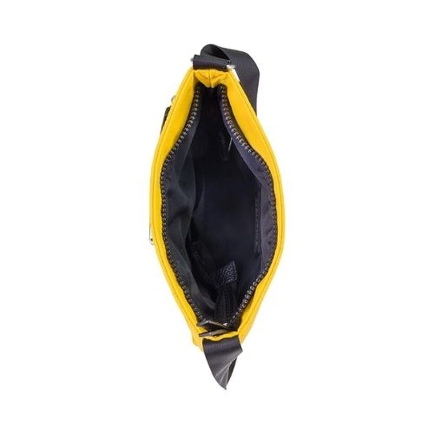 CARTERA CROSSBODY NAUTICA DIVER NYLON - AMARILLO - 4