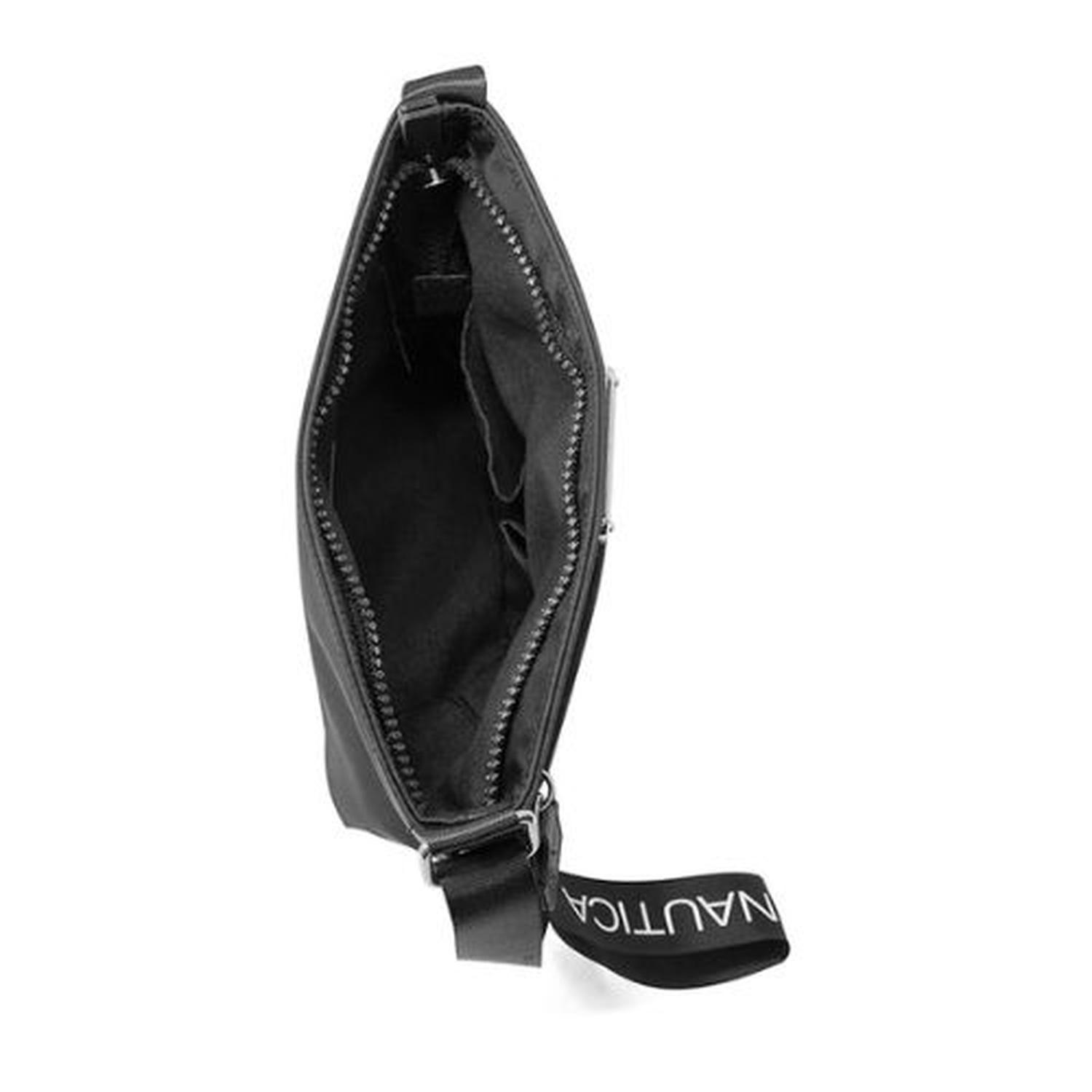 CARTERA CROSSBODY NAUTICA DIVER NYLON - NEGRO - 2