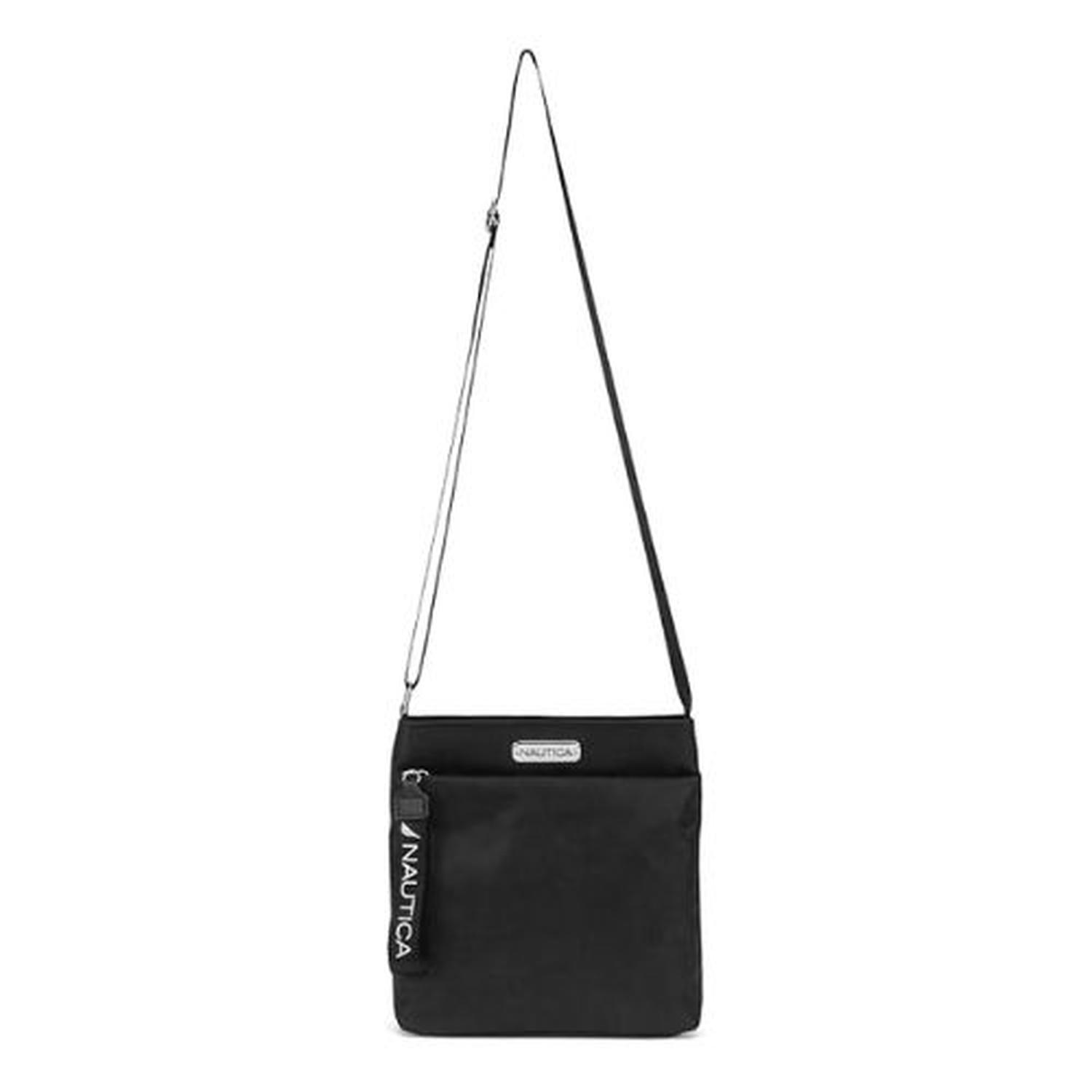 CARTERA CROSSBODY NAUTICA DIVER NYLON - NEGRO - 4