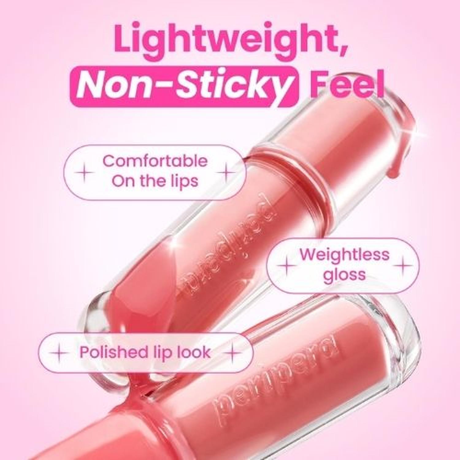 TINTE LABIAL PERIPERA MOOD GLOWY TINT - 14 ROSY WISH - 4