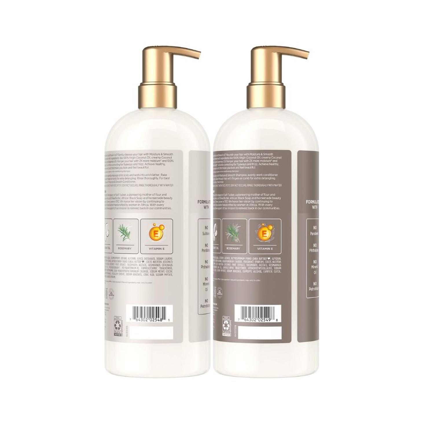 SET SHAMPOO Y ACONDICIONADOR SHEAMOISTURE PARA CABELLO ONDULADO Y RIZADO - 2 X 1 LITRO - 2