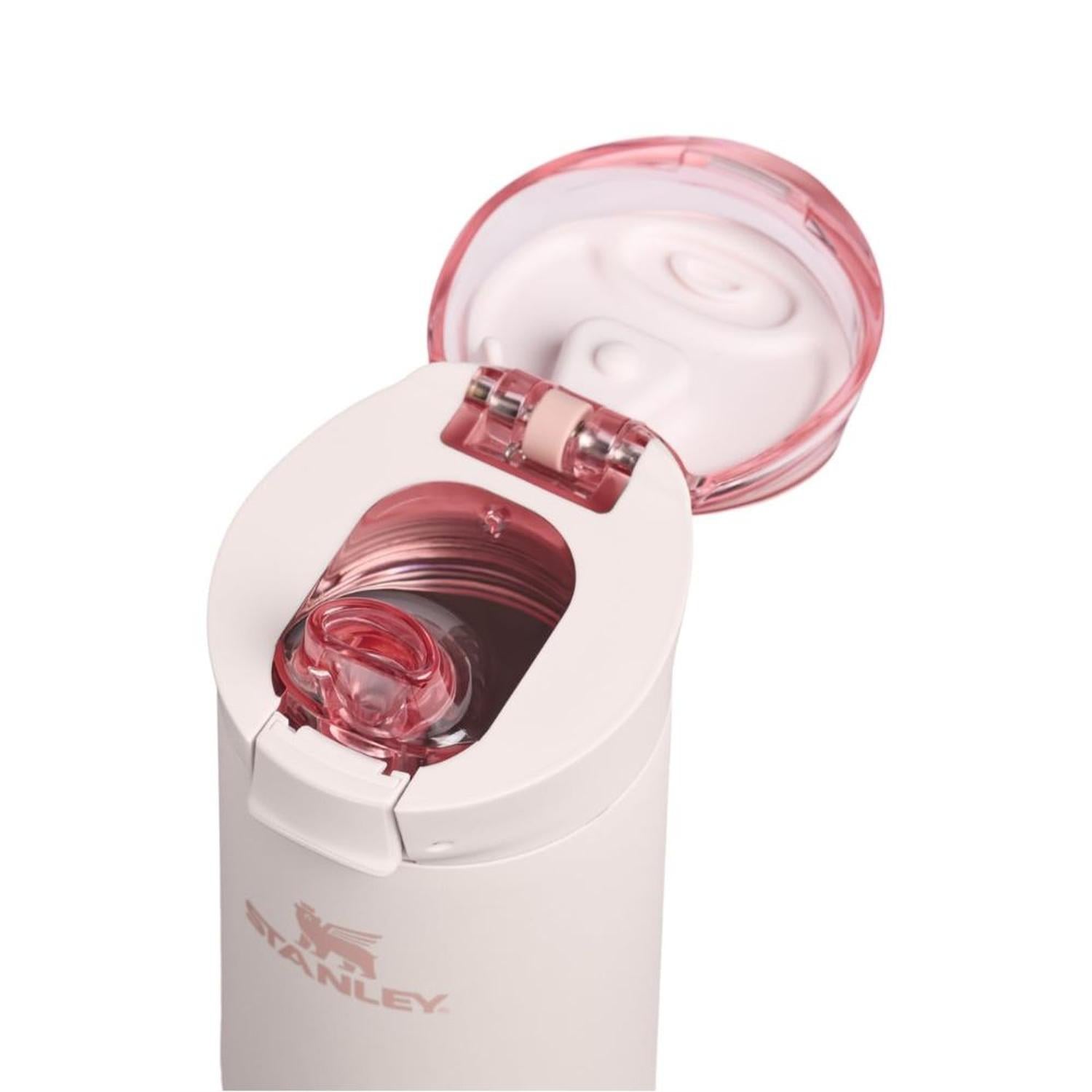 BOTELLA DE ACERO INOXIDABLE STANLEY FLOWSTATE SPRING 20 OZ - ROSE QUARTZ - 2