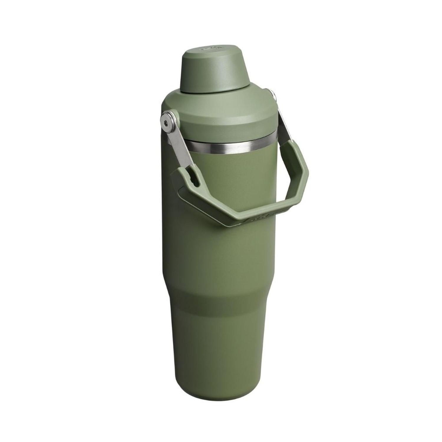 TUMBLER VASO DE ACERO INOXIDABLE STANLEY ICEFLOW 2.0 30 OZ - DRIED PINE - 3