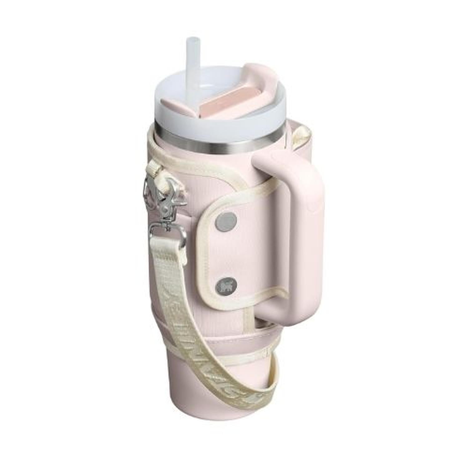 HOLDER O PORTA VASOS DE 30 OZ STANLEY ALL DAY QUENCHER CARRY ALL - CUARZO ROSA - 1