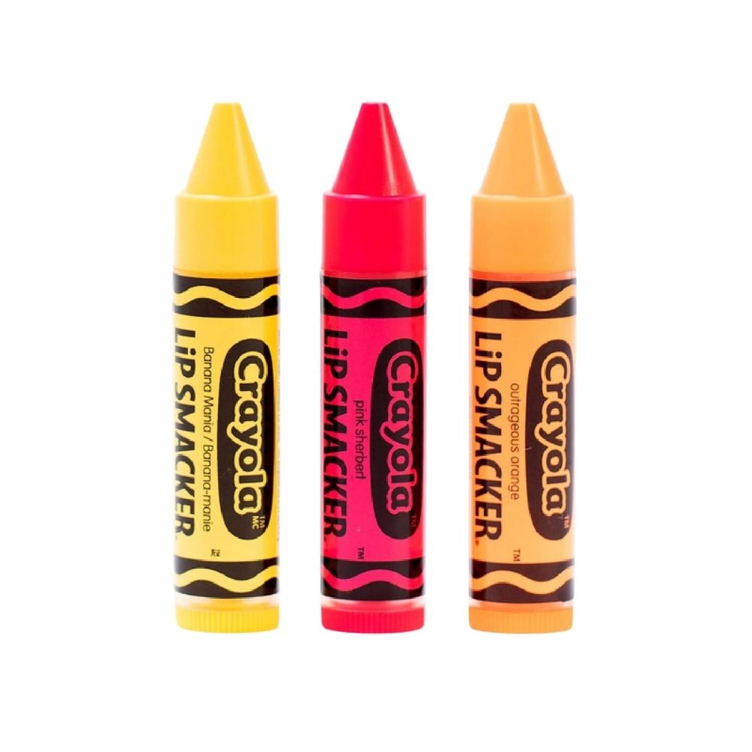 BÁLSAMO LABIAL CRAYOLA LIP SMACKER SETX3 - 2
