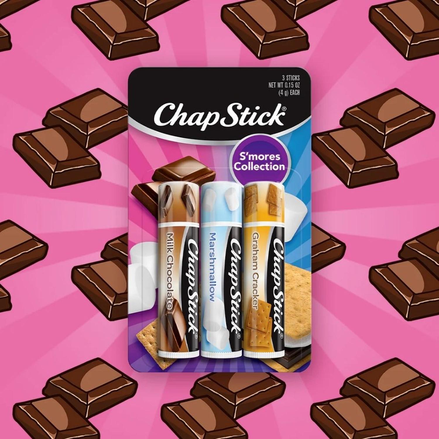 BÁLSAMO LABIAL CHAPSTICK SMORES COLLECTION - PACKX3 - 3