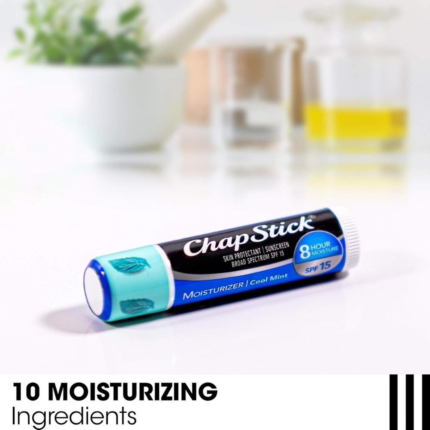HIDRATANTE LABIAL CHAPSTICK CON PROTECCION SOLAR SPF15 - COOL MINT - 2