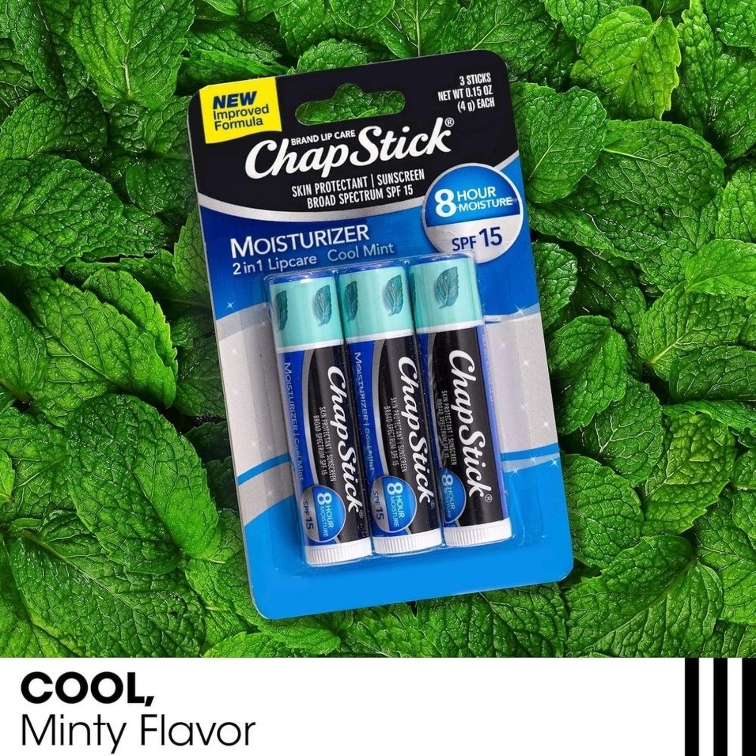 HIDRATANTE LABIAL CHAPSTICK CON PROTECCION SOLAR SPF15 - COOL MINT - 3