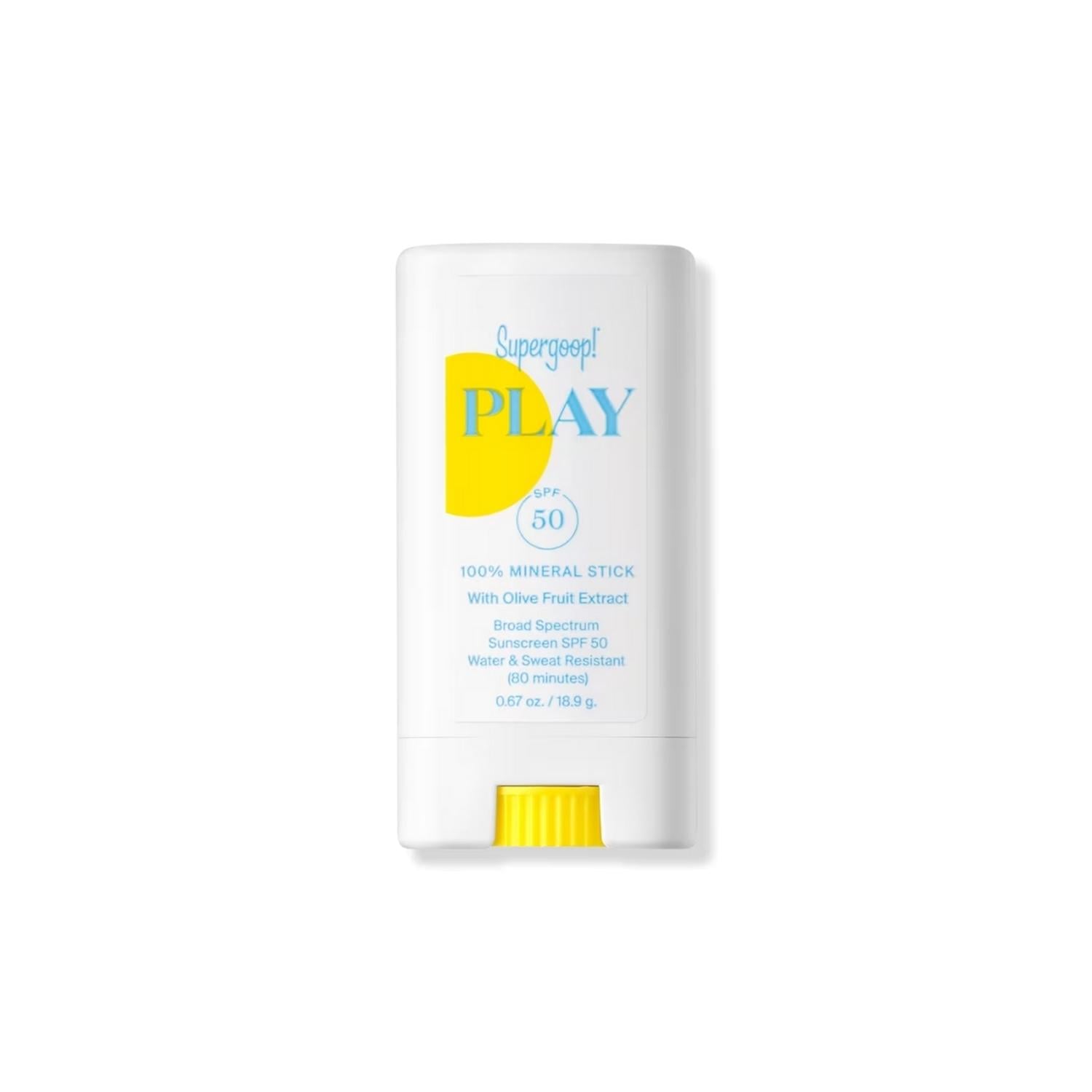 PROTECTOR SOLAR EN BARRA 100% MINERAL SPF 50 PLAY SUPERGOOP - 1