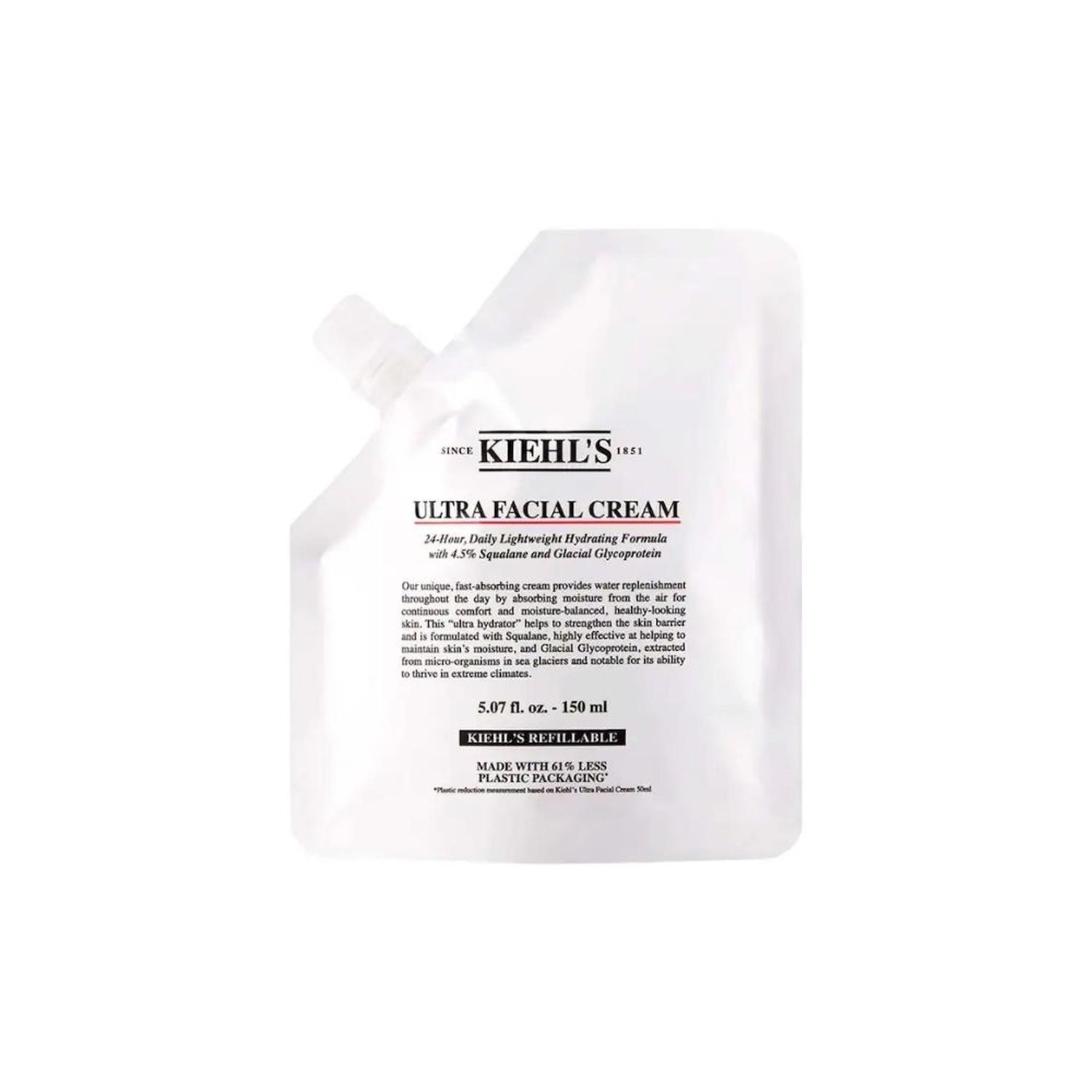 CREMA KIEHL'S ULTRA FACIAL CON ESCUALANO REFILL 150 ML - 1