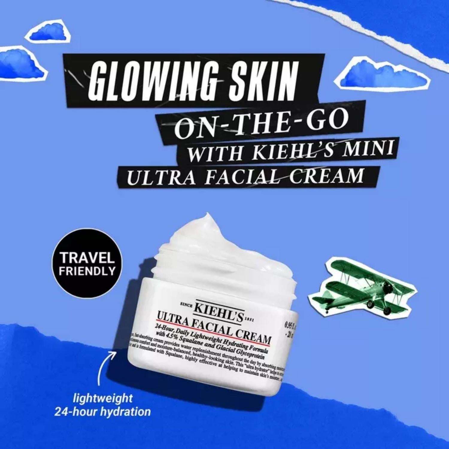 CREMA KIEHL'S ULTRA FACIAL CON ESCUALANO - 28 ML - 2