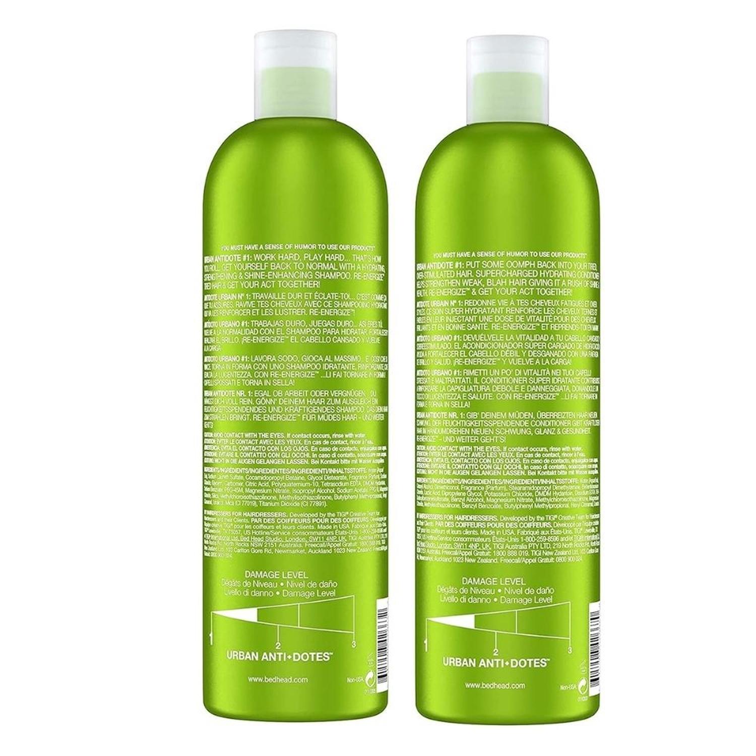 SET DUO SHAMPOO 750 ML Y ACONDICIONADOR 750 ML TIGI BED HEAD - N1 - 2