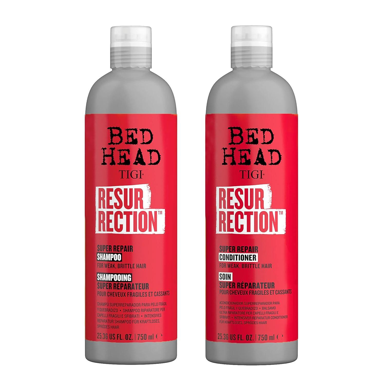 SET DUO SHAMPOO 750 ML Y ACONDICIONADOR 750 ML TIGI BED HEAD RESURRECTION - 4