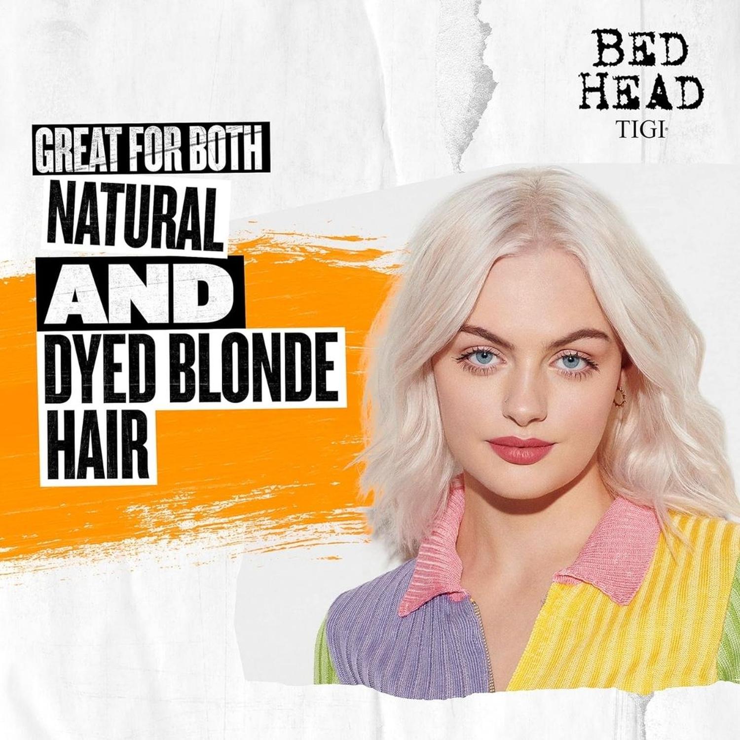 SET DUO SHAMPOO 750 ML Y ACONDICIONADOR 750 ML TIGI BED HEAD SERIAL BLONDE - 4