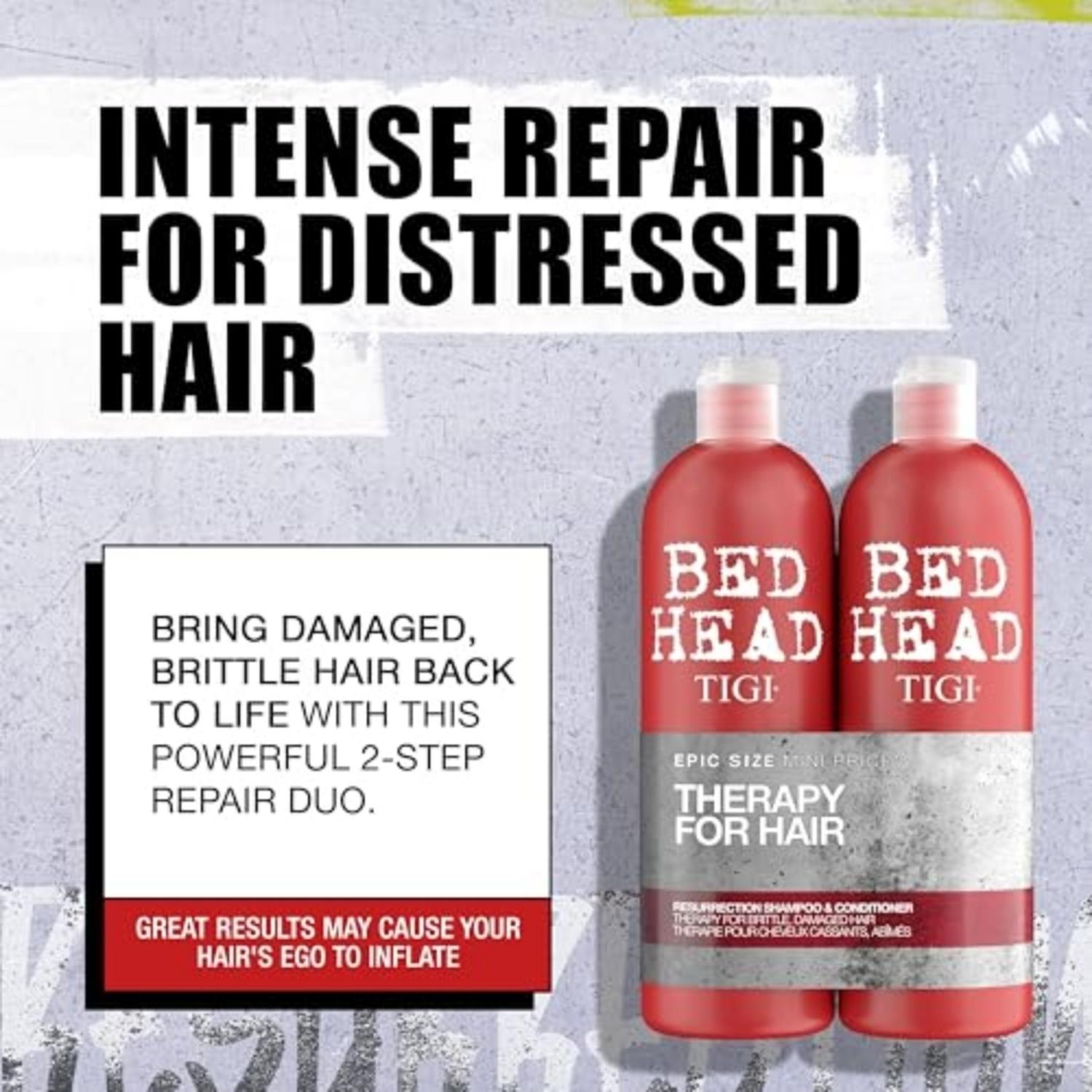 SET DUO TIGI SHAMPOO 750 ML Y ACONDICIONADOR 750 ML THERAPY FOR HAIR - 2