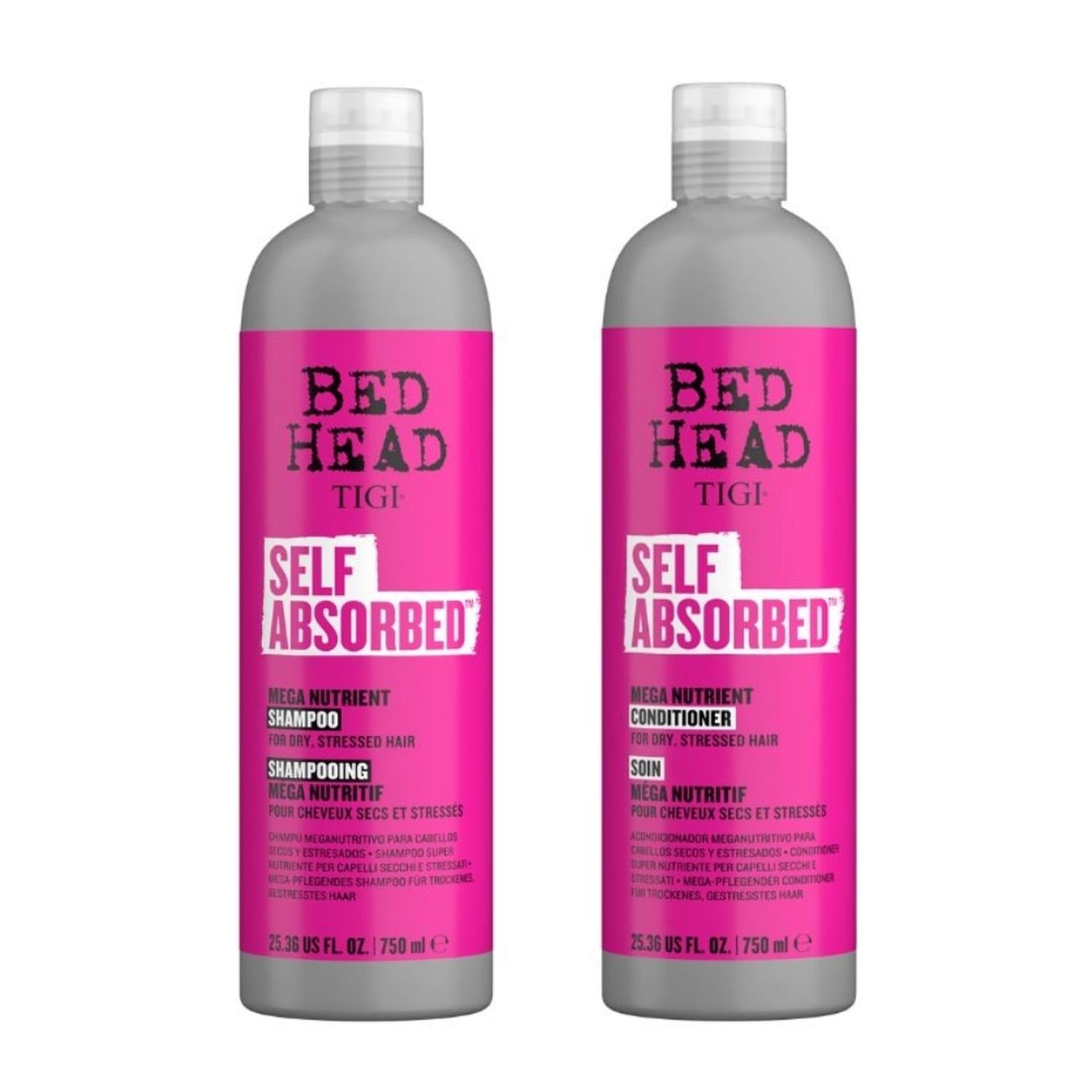 SET DUO SHAMPOO 750 ML Y ACONDICIONADOR 750 ML TIGI SELF ABSORBED - 1