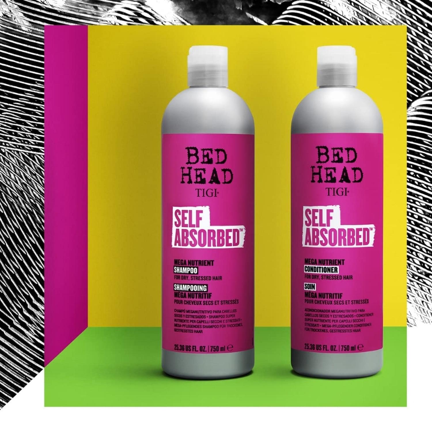 SET DUO SHAMPOO 750 ML Y ACONDICIONADOR 750 ML TIGI SELF ABSORBED - 4