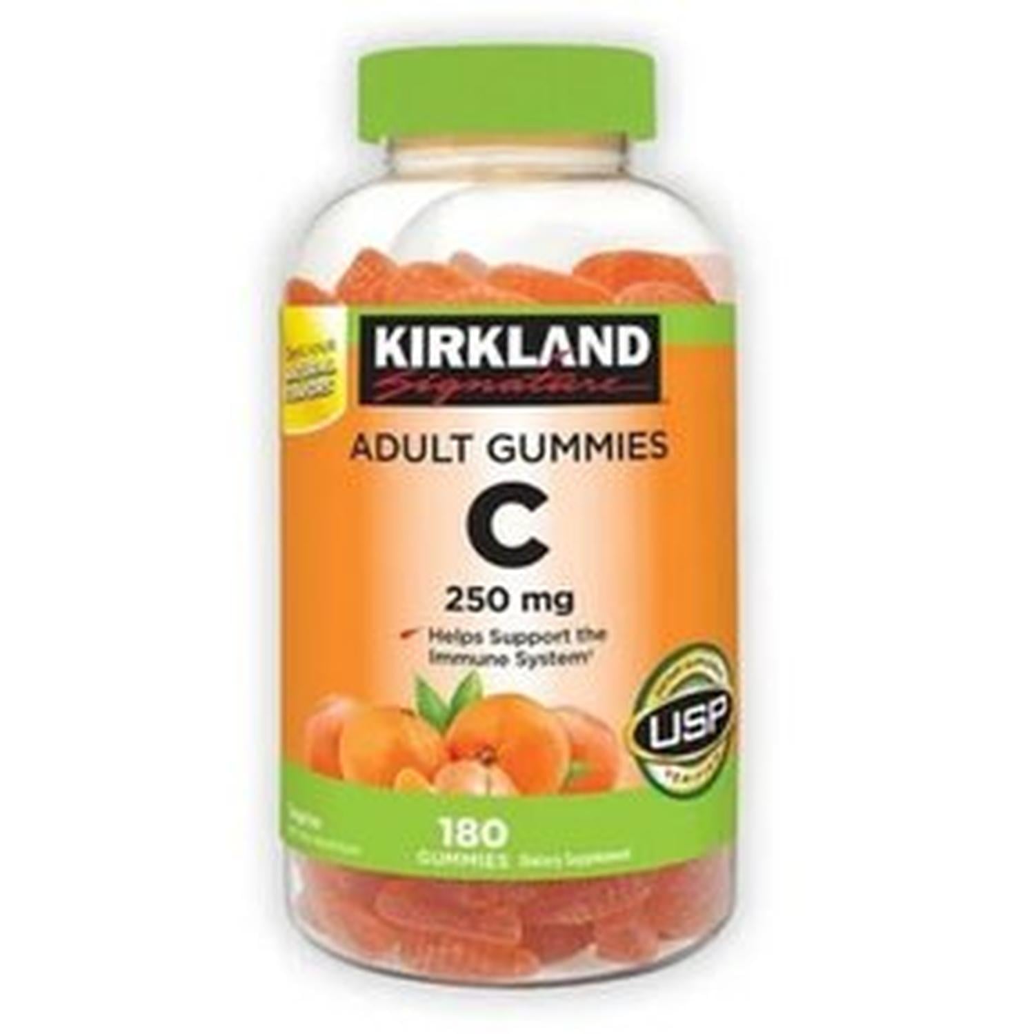 VITAMINA C 250 MG KIRKLAND SIGNATURE 180 GOMITAS - 1