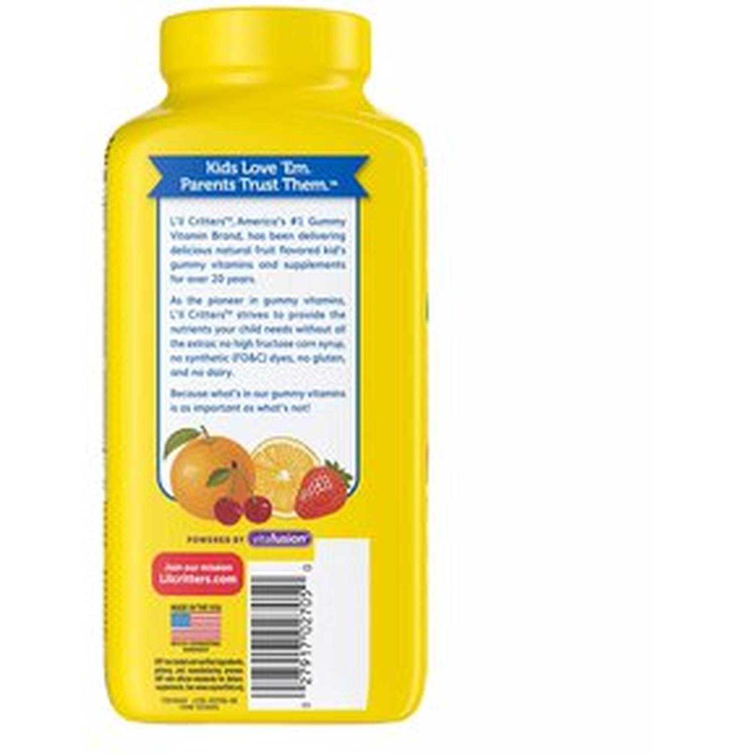 MULTIVITAMINICO LIL CRITTERS 300 GOMITAS DE OSITO - 2