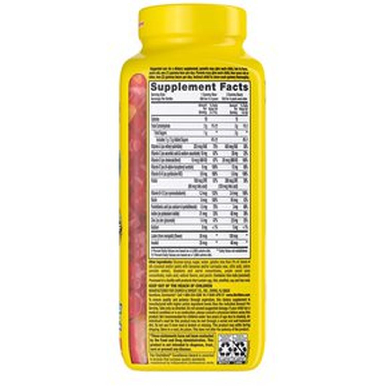 MULTIVITAMINICO LIL CRITTERS 300 GOMITAS DE OSITO - 4