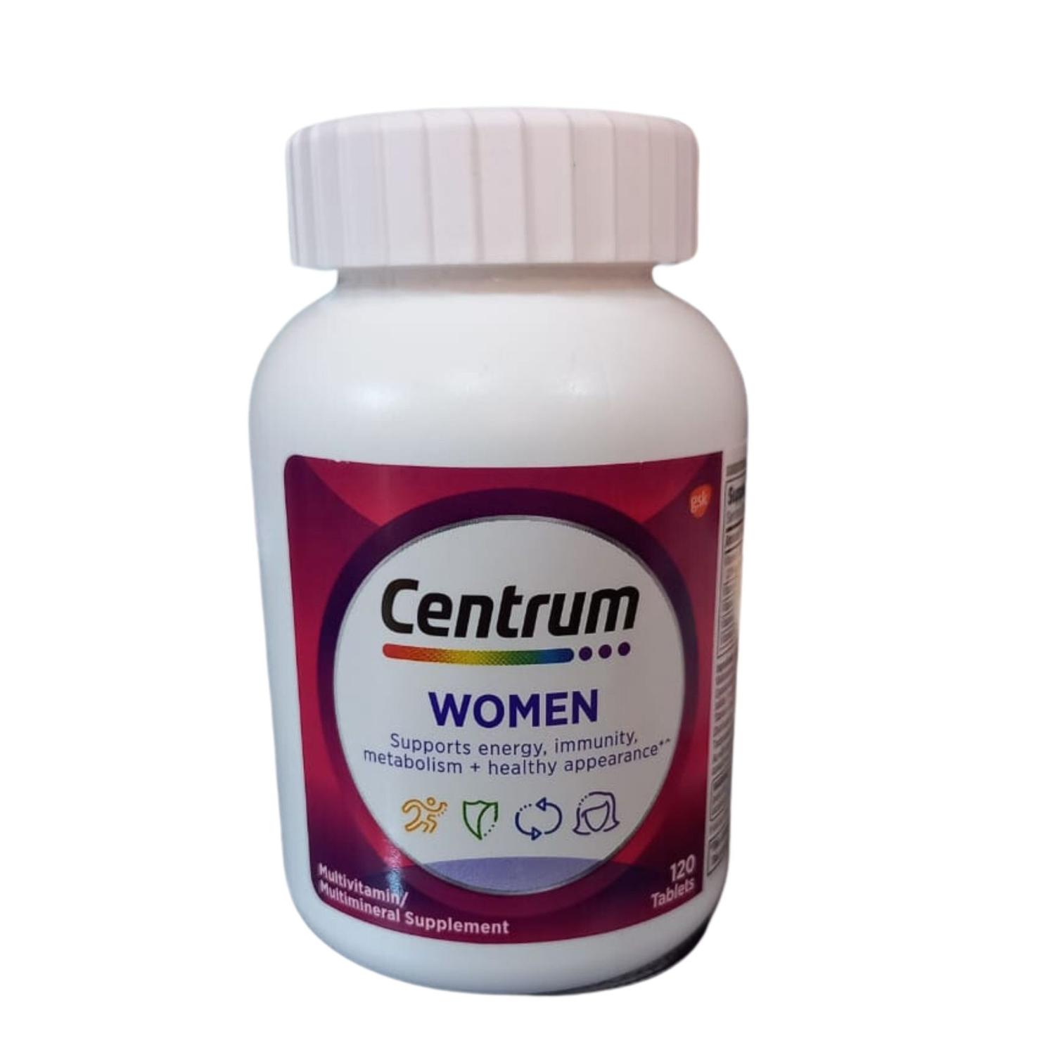 VITAMINA MULTIMINERAL CENTRUM MUJER - 120 TAB - 2