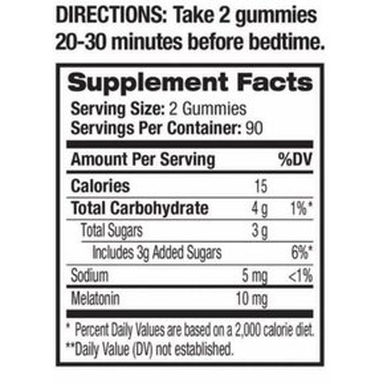 MELATONINA EN GOMITAS NATROL 10 MG - 200 GOMITAS - 3