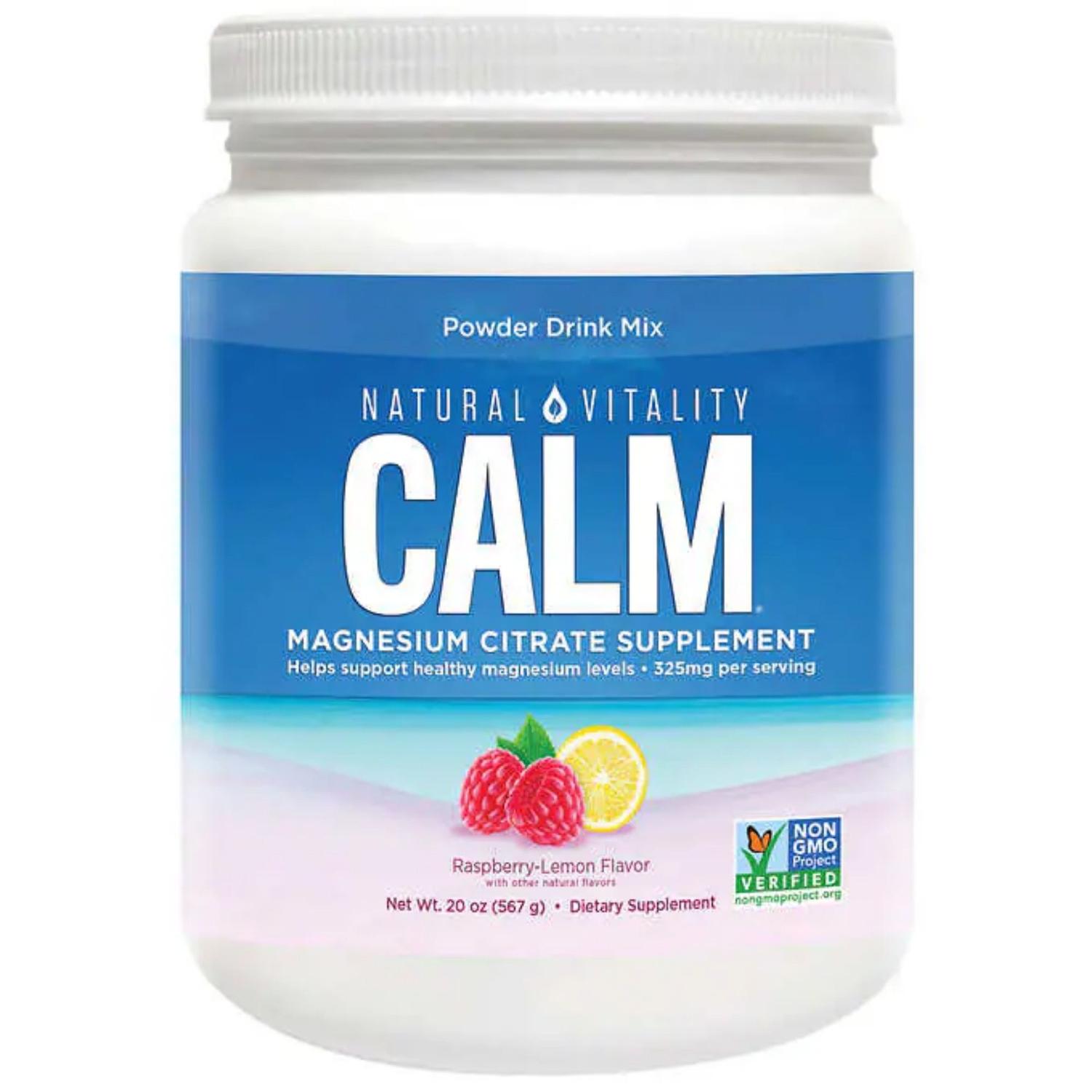 CITRATO DE MAGNESIO EN POLVO NATURAL VITALITY CALM - 567 G - 1