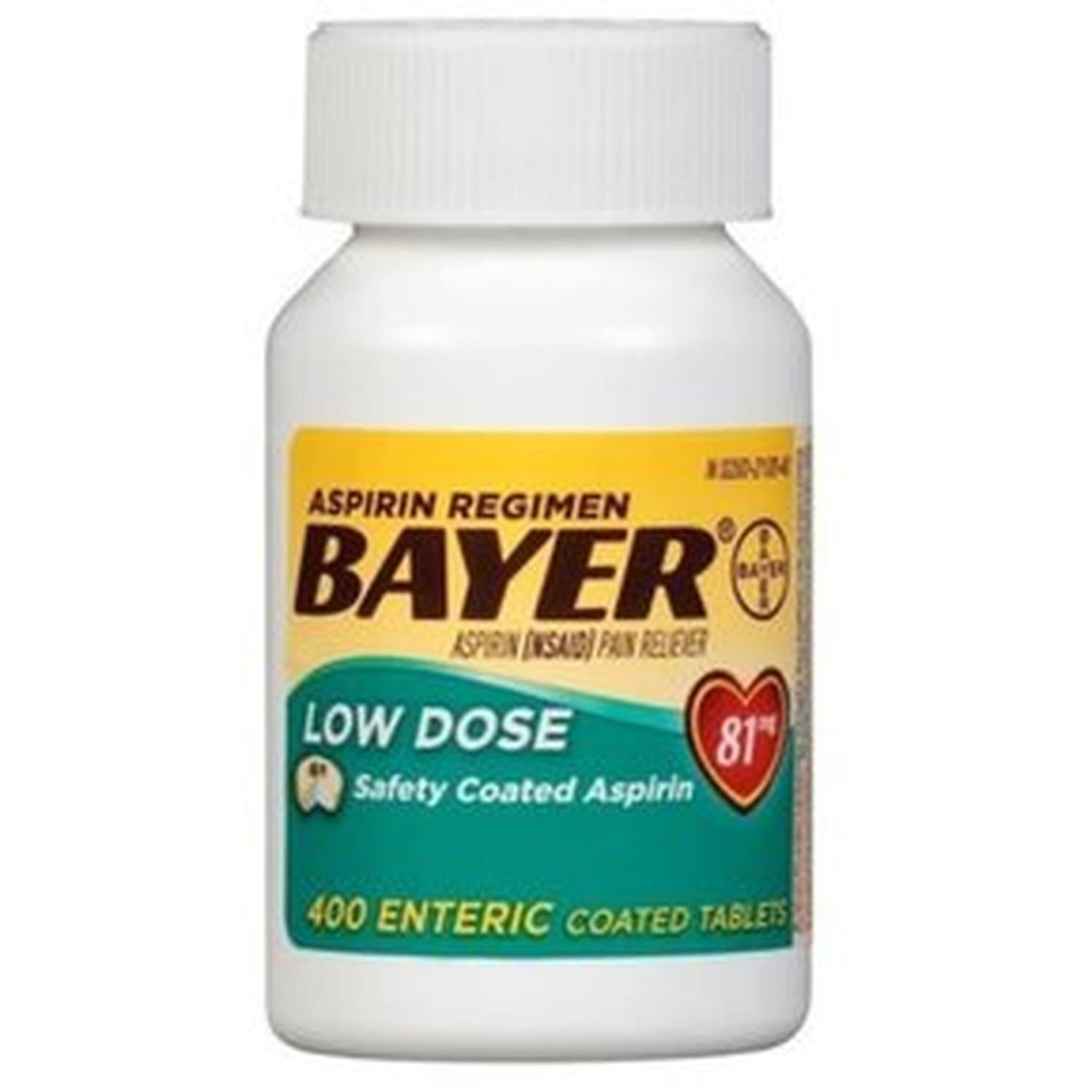 ASPIRINA BAYER 81 MG 400 TABLETAS - 1