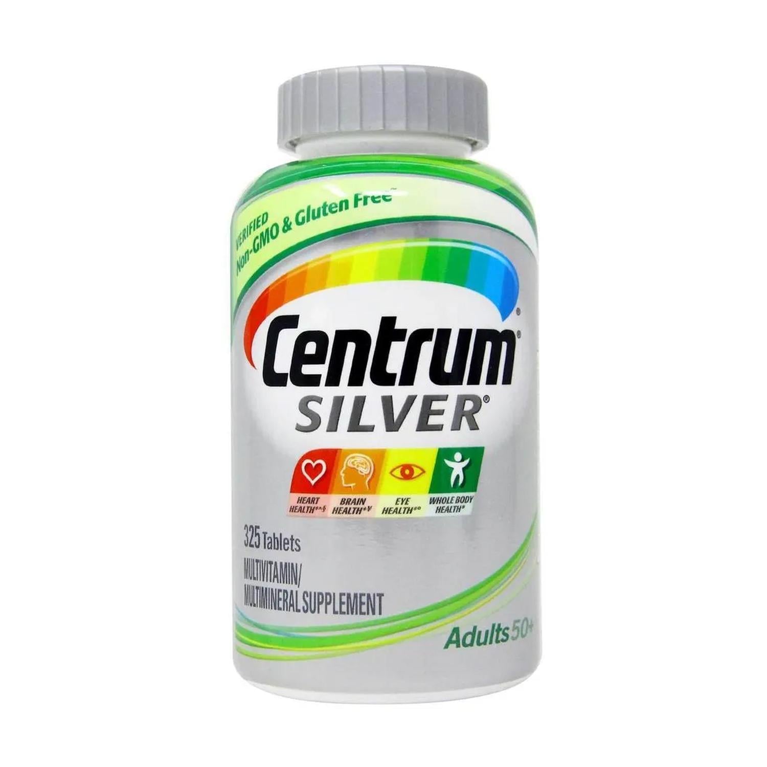 SUPLEMENTO MULTIVITAMINICO CENTRUM SILVER CON VIT D3 50+ AÑOS - 325 TAB - 1