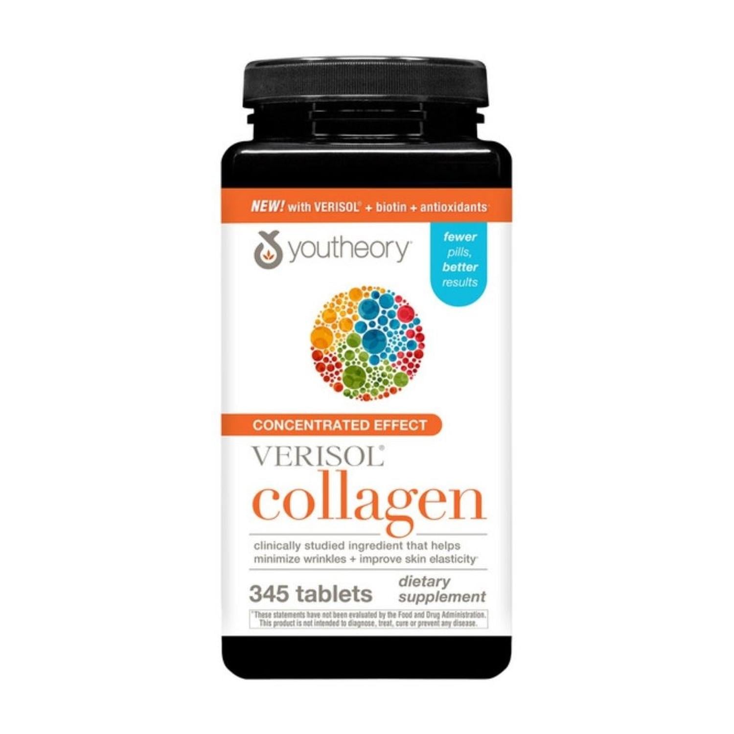 COLAGENO CONCETRADO CON VERISOL BIOTIN Y ANTIOXIDANTES - 345 TABLETAS - 1