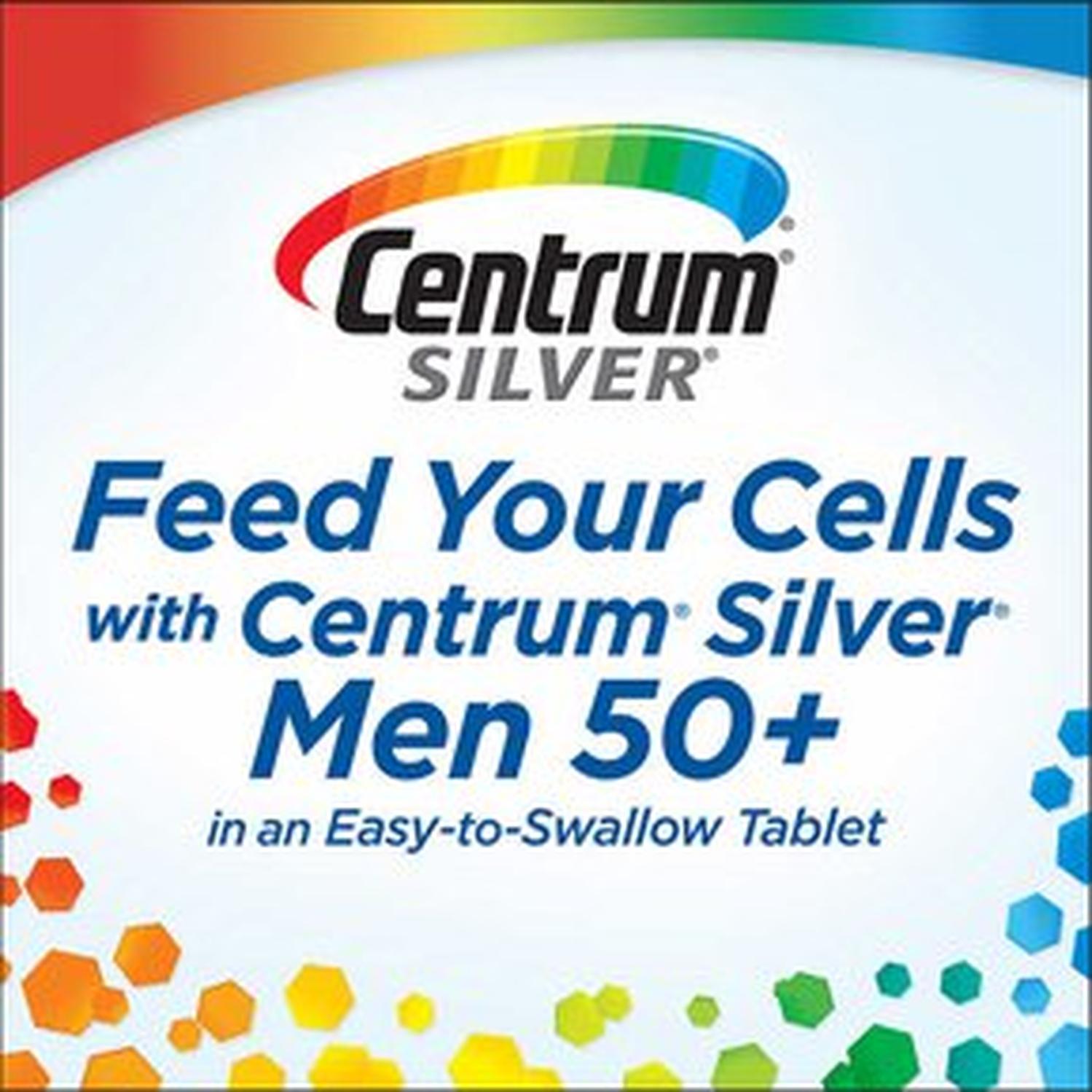 SUPLEMENTO MULTIVITAMINICO CENTRUM SILVER 50+ HOMBRES- 275 TABLETAS - 3