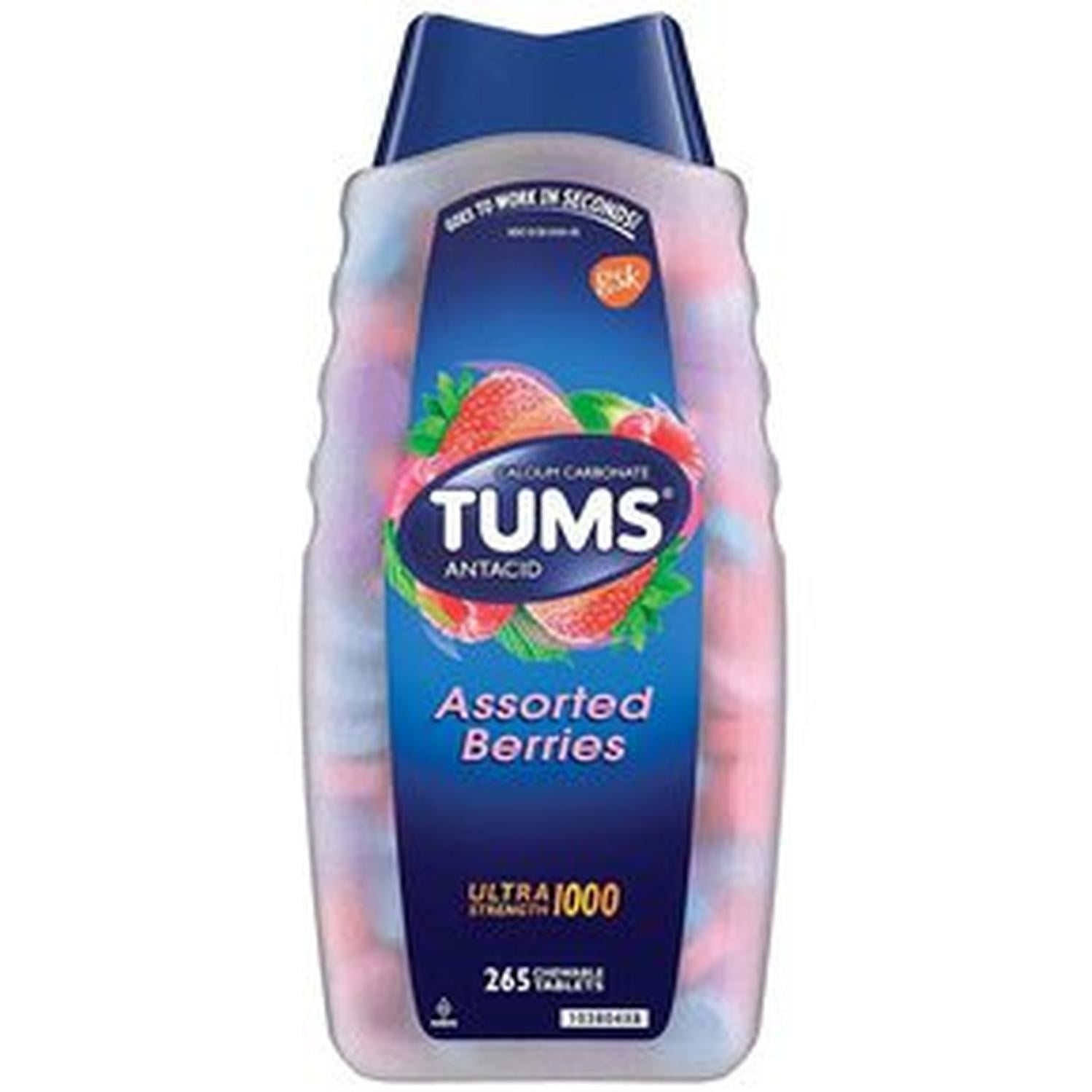 ANTIACIDOS TUMS EXTRA FUERTE 1000 MG - 265 MASTICABLES - 1