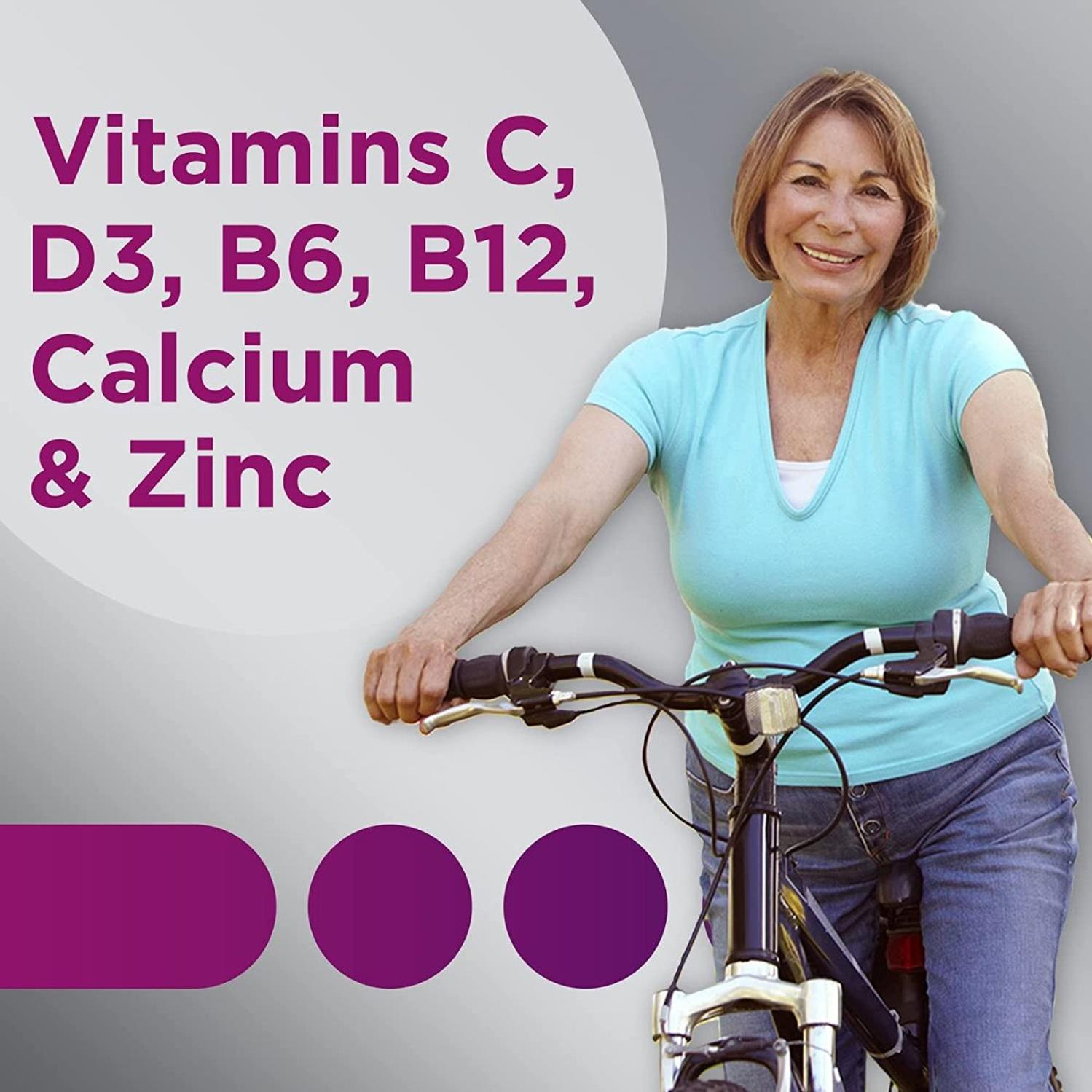 SUPLEMENTO MULTIVITAMINICO CENTRUM SILVER 50+ MUJER- 275 TABLETAS - 4