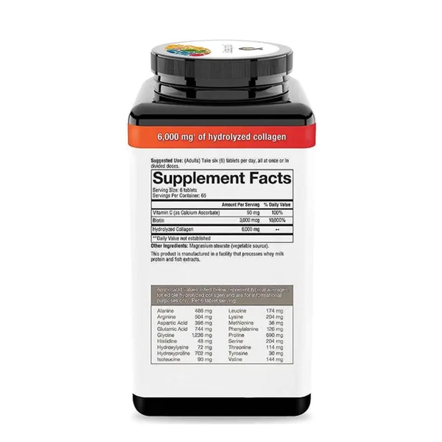 COLAGENO + BIOTIN YOUTHEORY - 390 COMPRIMIDOS - 1