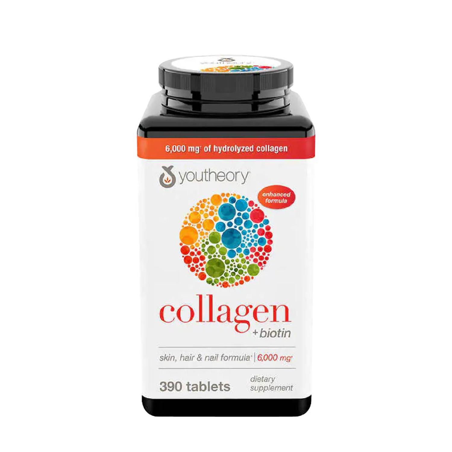 COLAGENO + BIOTIN YOUTHEORY - 390 COMPRIMIDOS - 3
