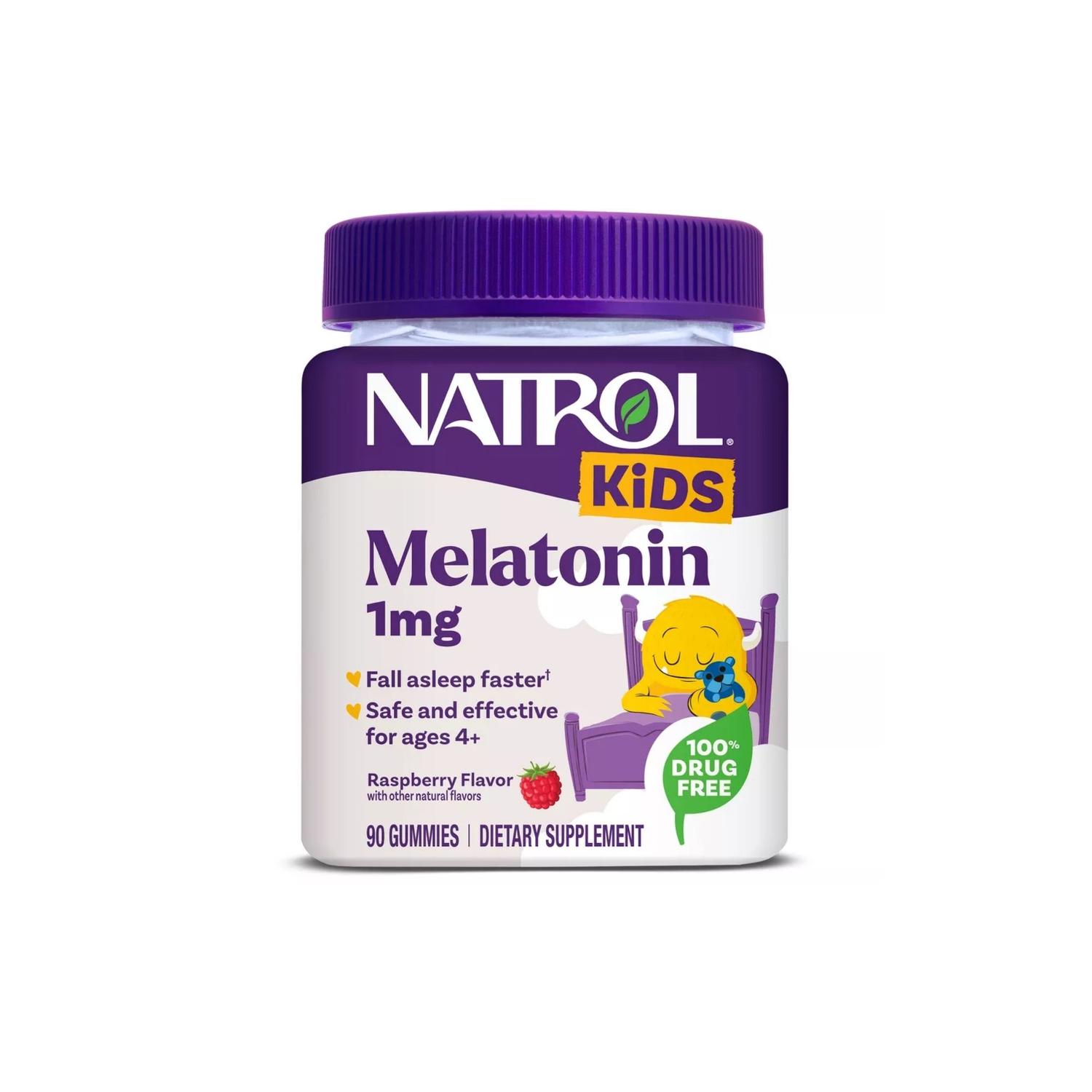 MELATONINA EN GOMITAS NATROL PARA NIÑOS 1 MG - 90 GOMITAS - 1