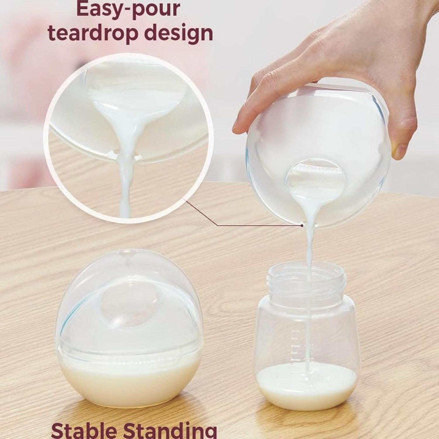 COLECTOR DE LECHE MATERNA MOMCOZY - 90 ML - 4