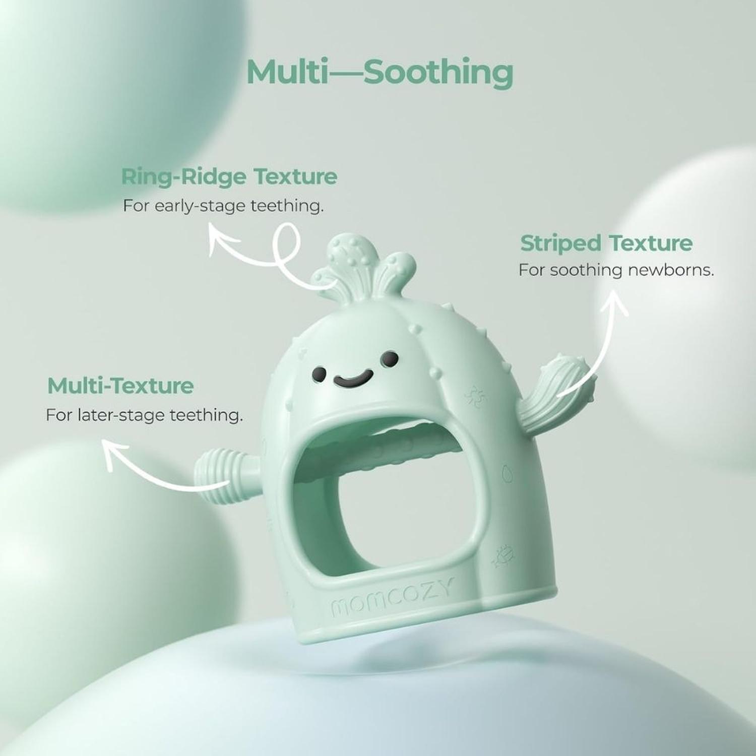 JUGUETES DE DENTICIÓN PARA BEBES MOMCOZY MORDEDOR DE MUNECA - 7