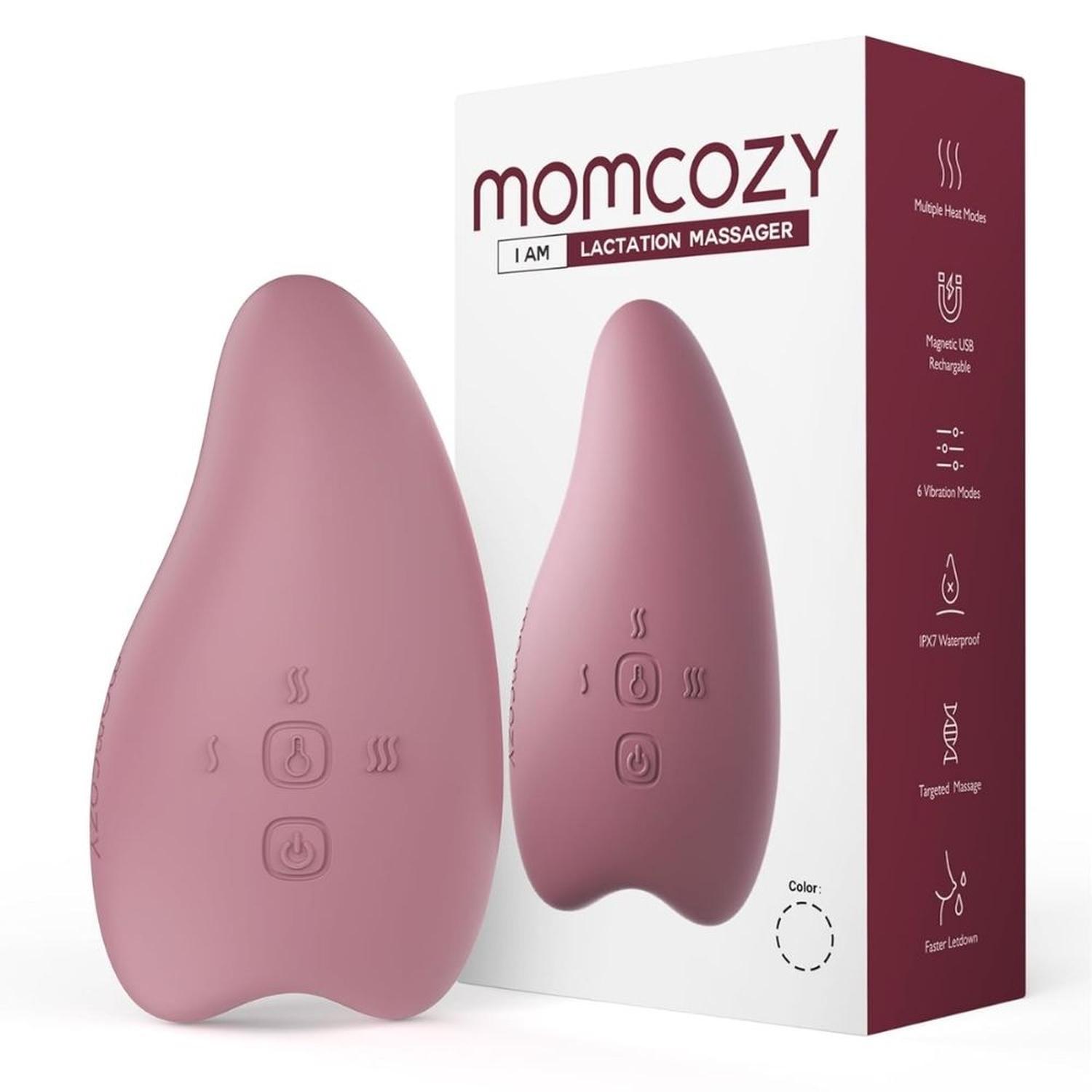 MASAJEADOR DE LACTANCIA CON CALOR MOMCOZY 2 EN 1 - 1