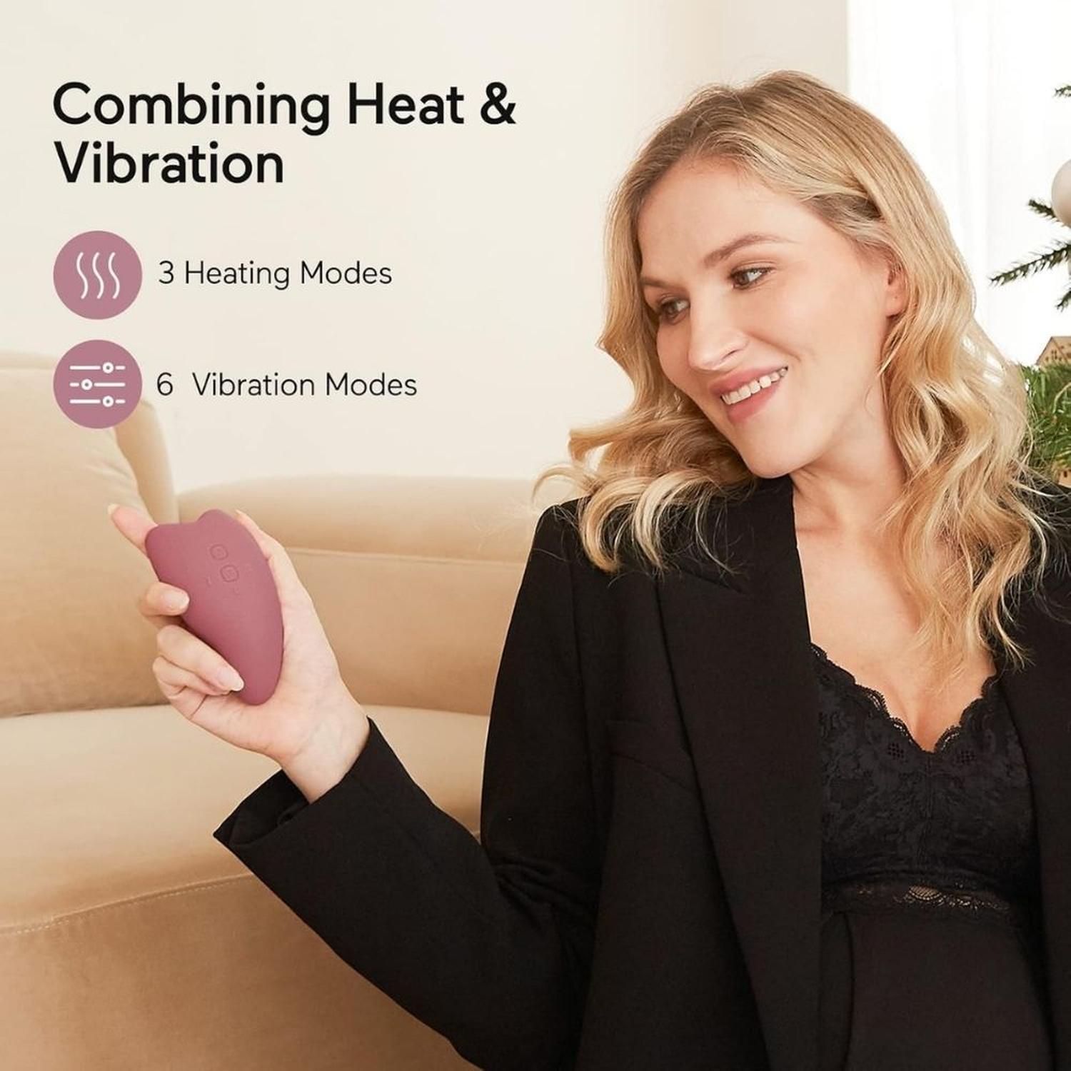 MASAJEADOR DE LACTANCIA CON CALOR MOMCOZY 2 EN 1 - 7